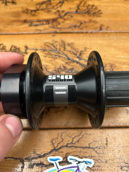 DT Swiss 540 Tandem 36 Hole 140mm QR 6 Bolt Disc Rear Hub NOS