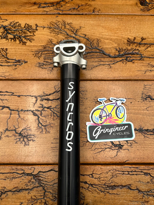 Syncros 30.9mmx425 Black Seatpost