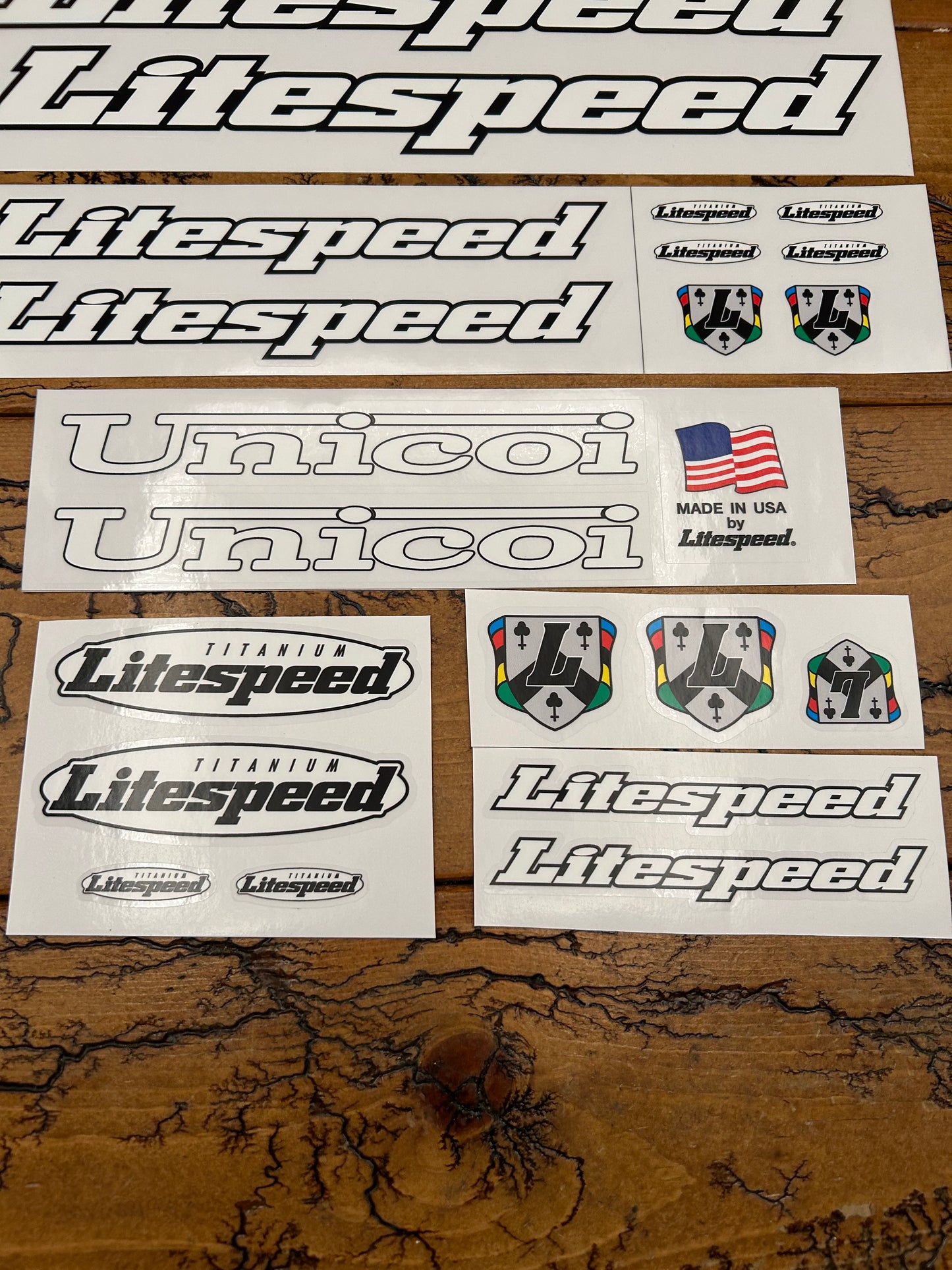 Litespeed Unicoi Decal Set