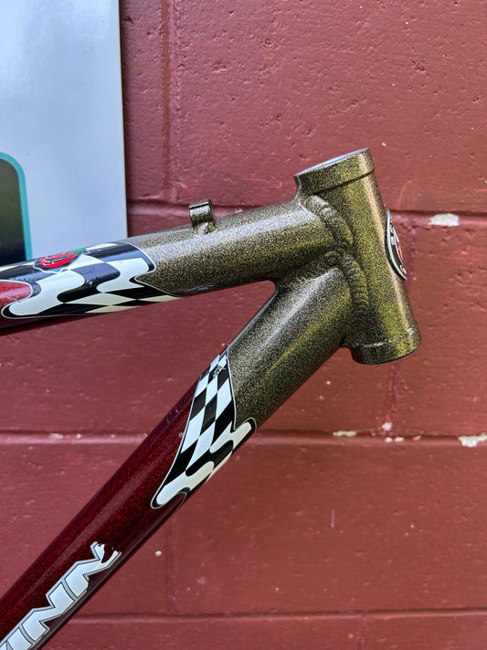 1998 19" Schwinn Homegrown Factory Red Bass Boat Frame