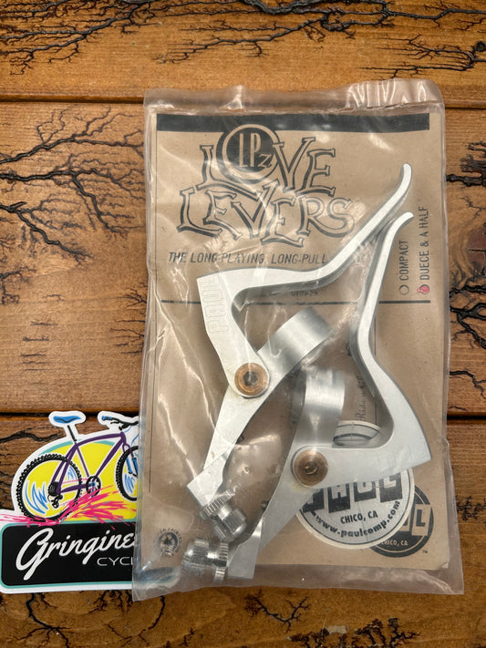 Paul Components Love Lever Duece & A Half Silver Early Gen 2/3 Brake Levers NOS