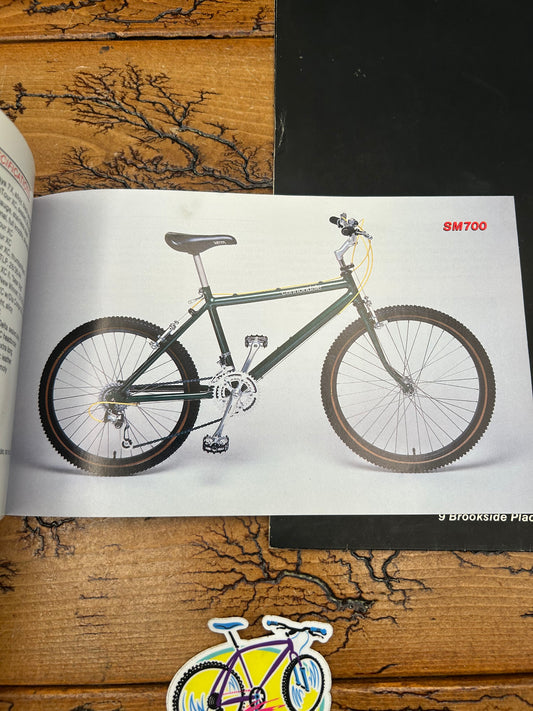 1986 Cannondale Catalog and Folder