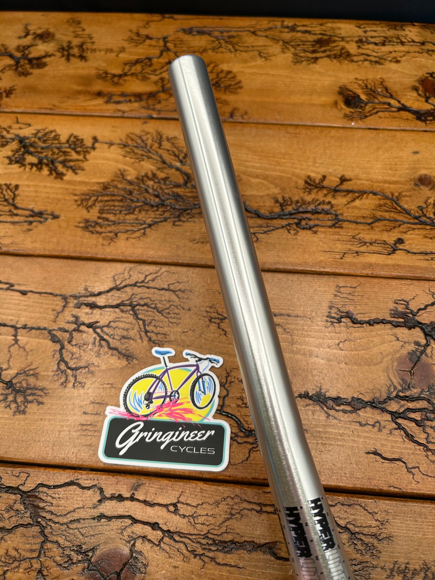 Answer Hyperlite 585mm 3 Degree 25.4mm Silver Handlebar