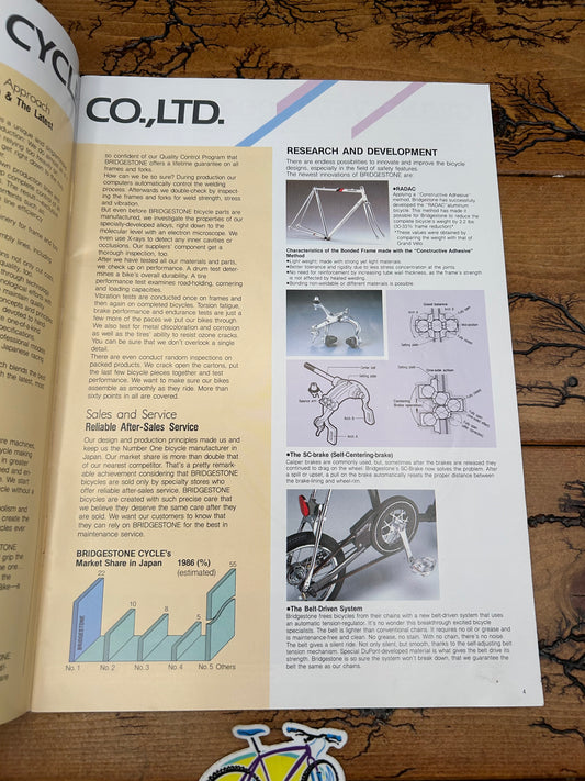 1987 Bridgestone Catalog