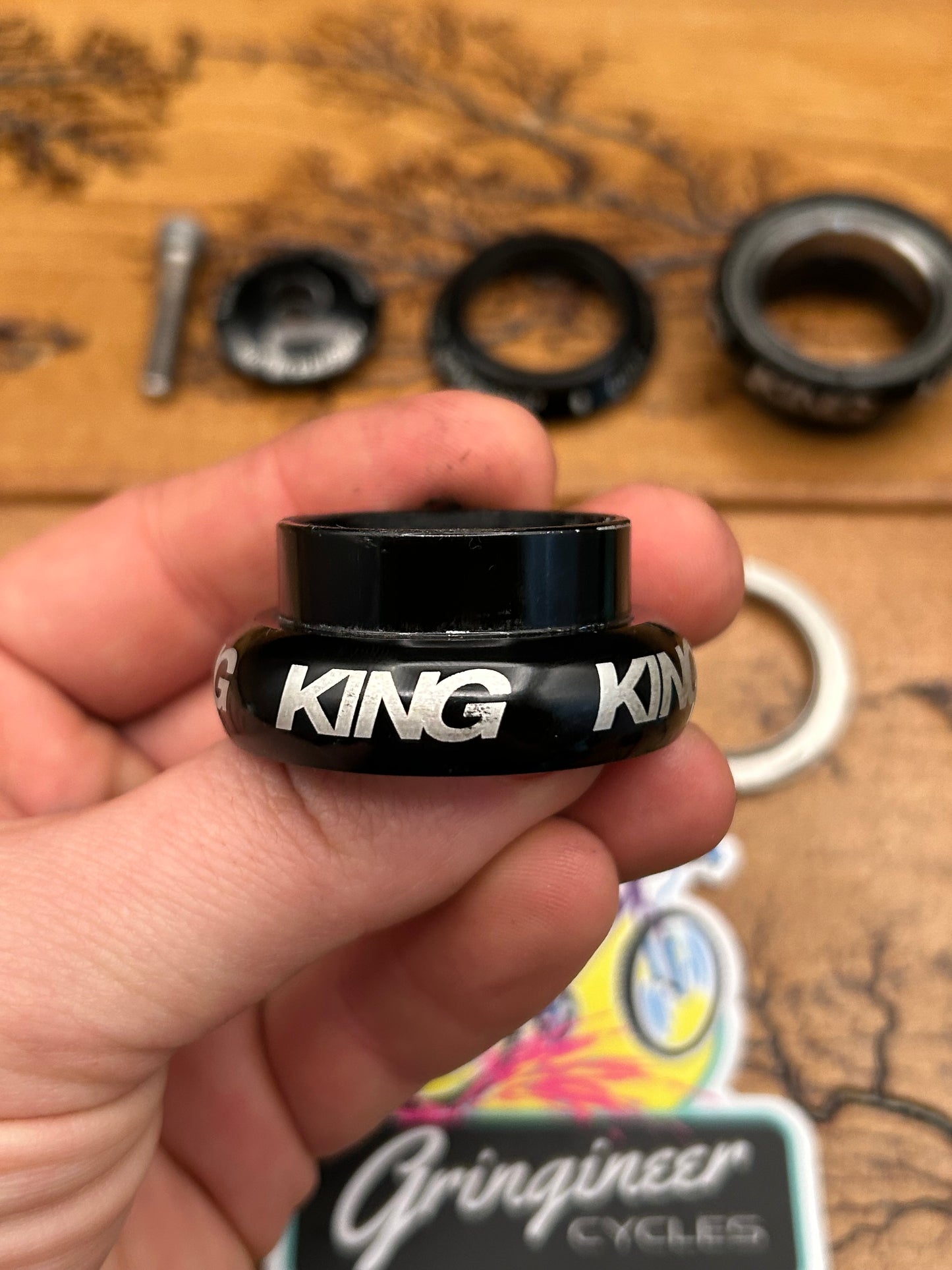 Chris King 1 1/8 Inch Nothreadset Threadless Black Headset