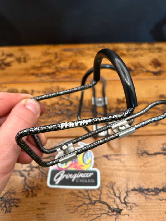 Velocity Black and White Marbled Bottle Cages