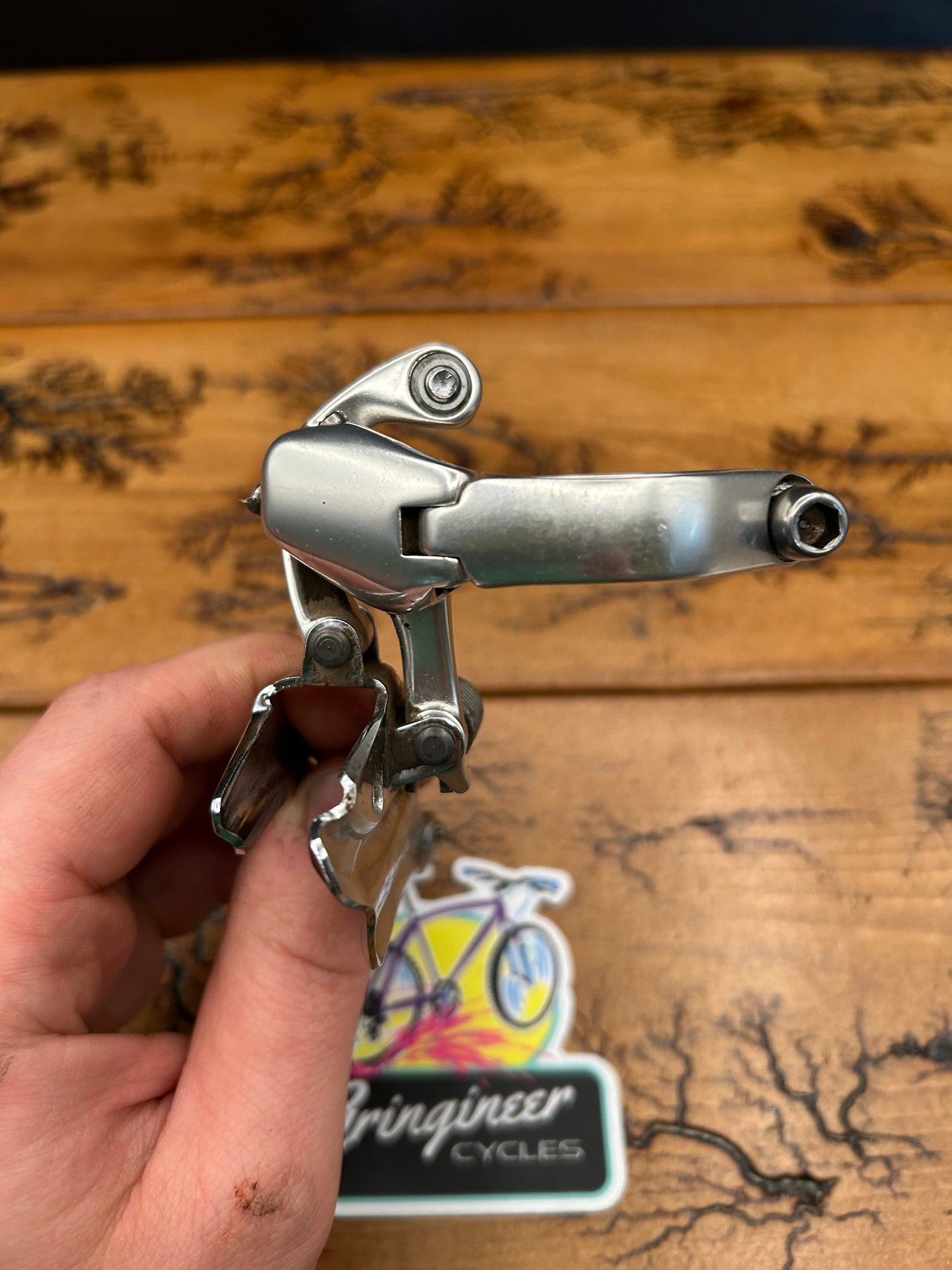 Campagnolo Racing T Triple 31.8mm Clamp On Front Derailleur