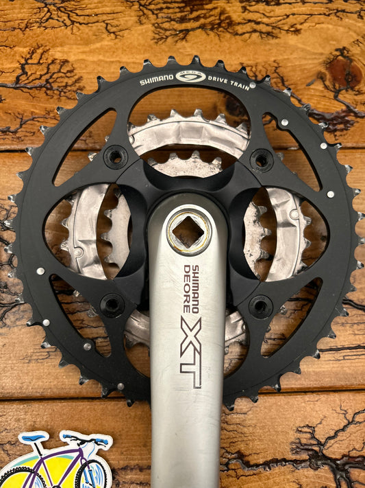 Shimano Deore XT FC-M750 44/32/22 175mm Square Taper Crankset