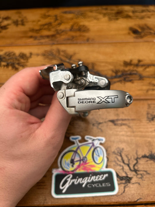 Shimano Deore XT FD-M750 34.9mm Bottom Pull Front Derailleur