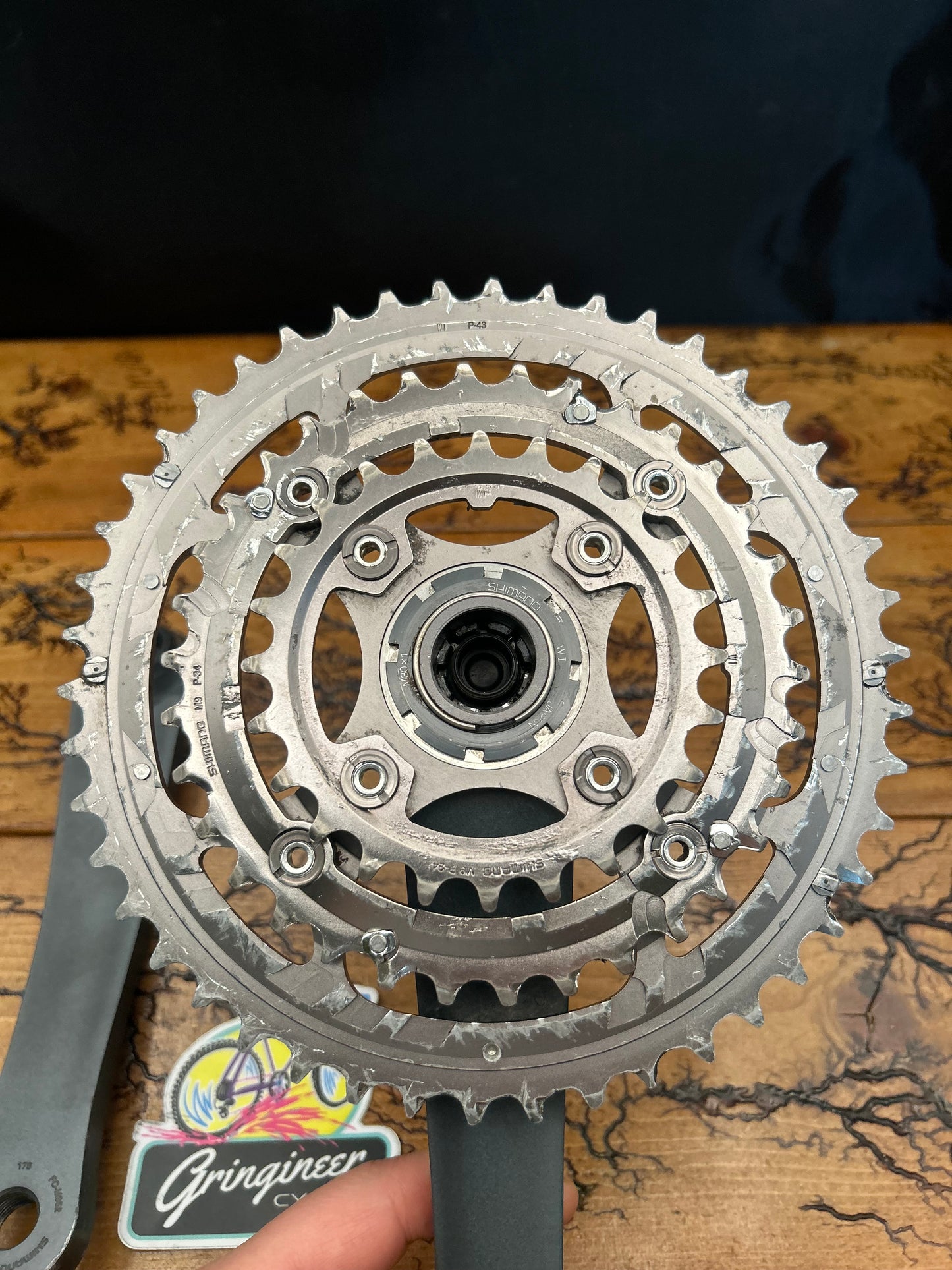 Shimano XTR FC-M952 46/34/24 175mm Crankset