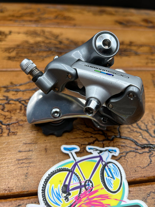 Shimano 600 Tri Color RD-6400 Rear Derailleur