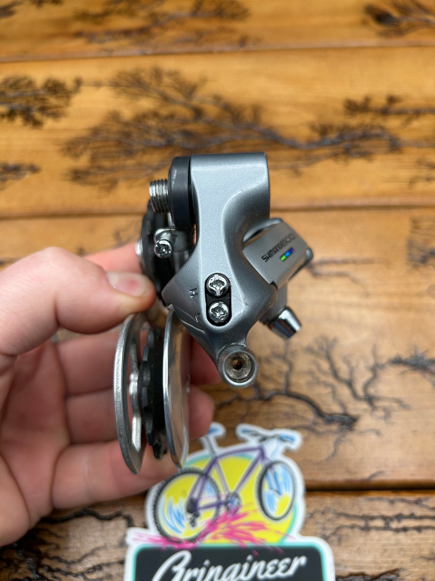 Shimano 600 Tri Color RD-6400 Rear Derailleur