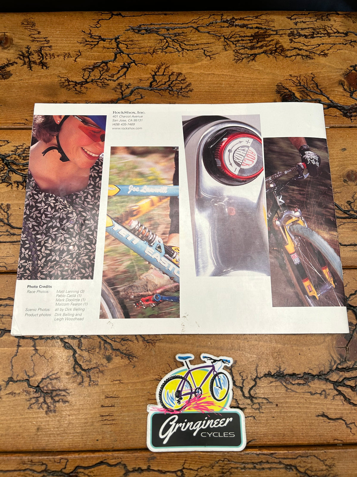 1997 Rock Shox Catalog