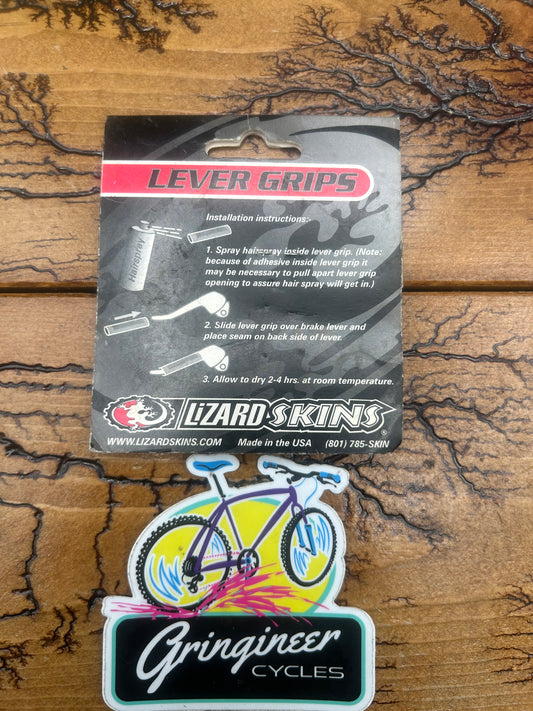 Lizard Skins Red Lever Grips NOS