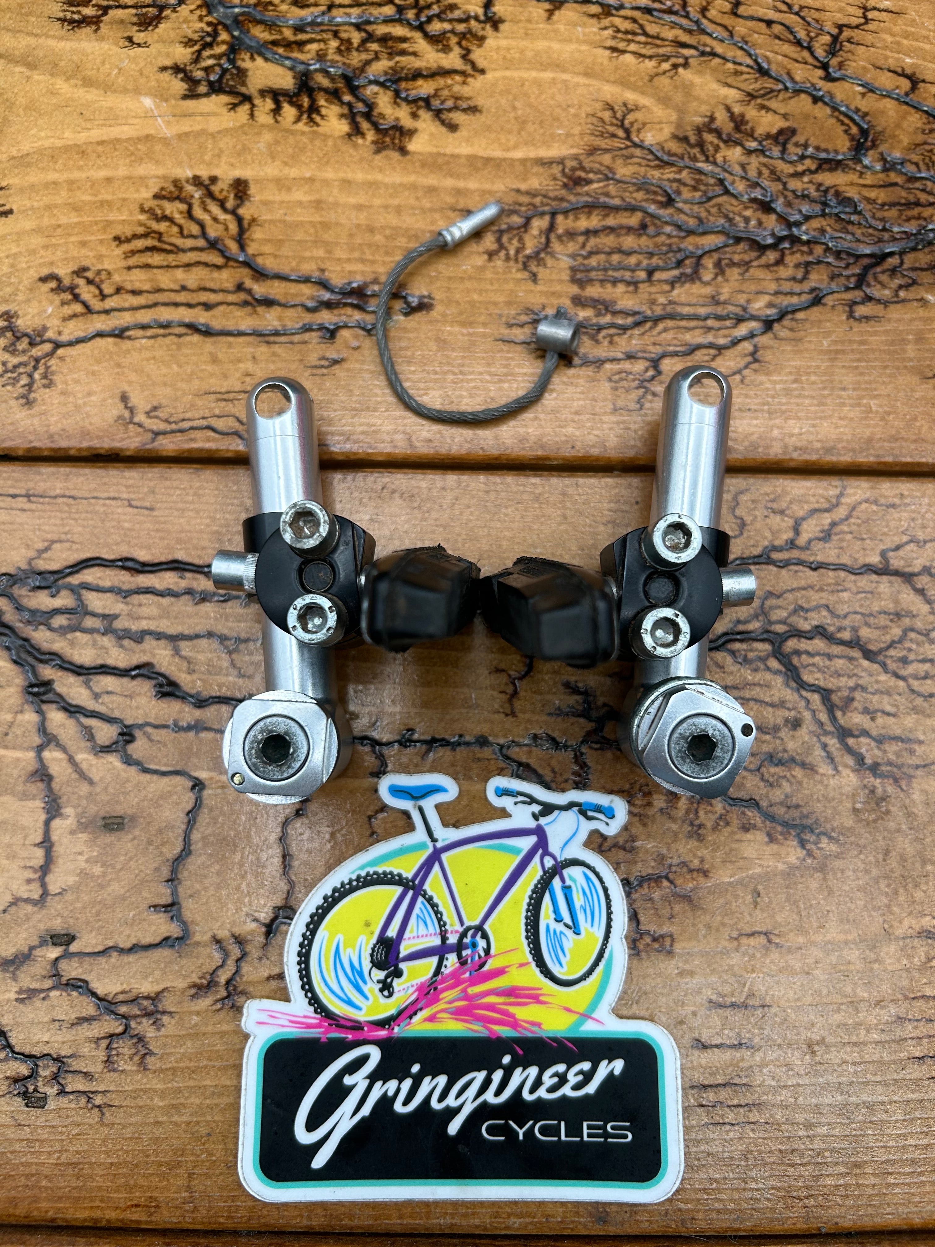 Freins Cantilever Avid Tri-Align II Vintage 90's + Kit Boulons Titane