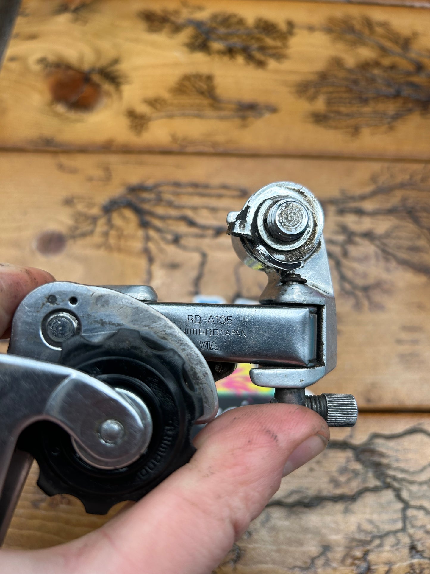 Shimano 105 Golden Arrow RD-A105 Short Cage Rear Derailleur