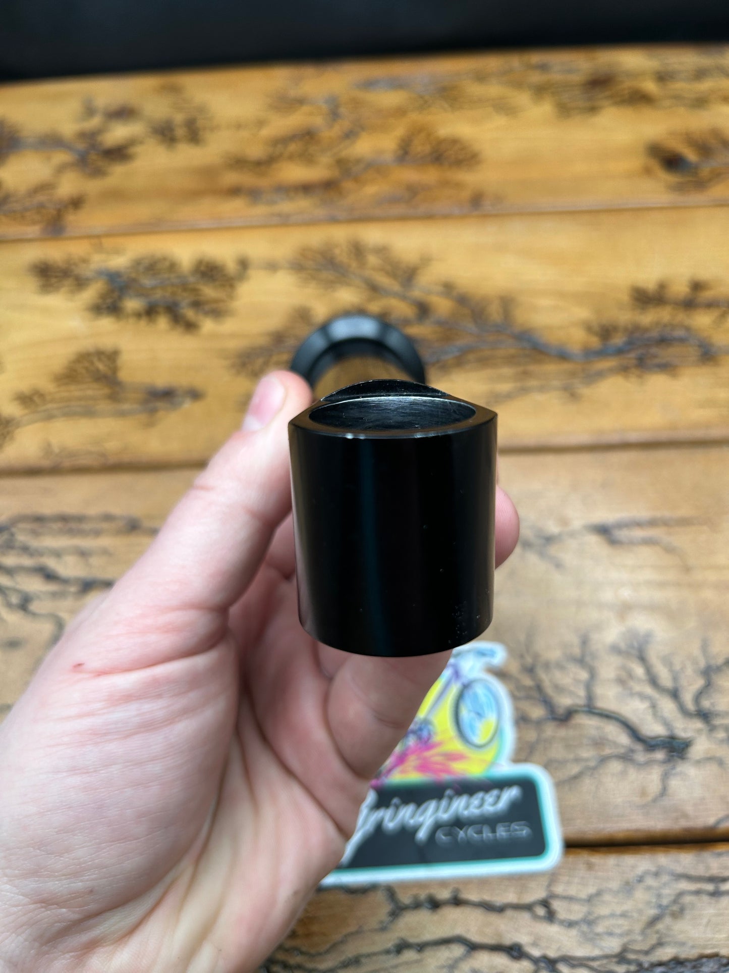 Ringle Zooka 135mm 1 Inch Black Threadless Stem