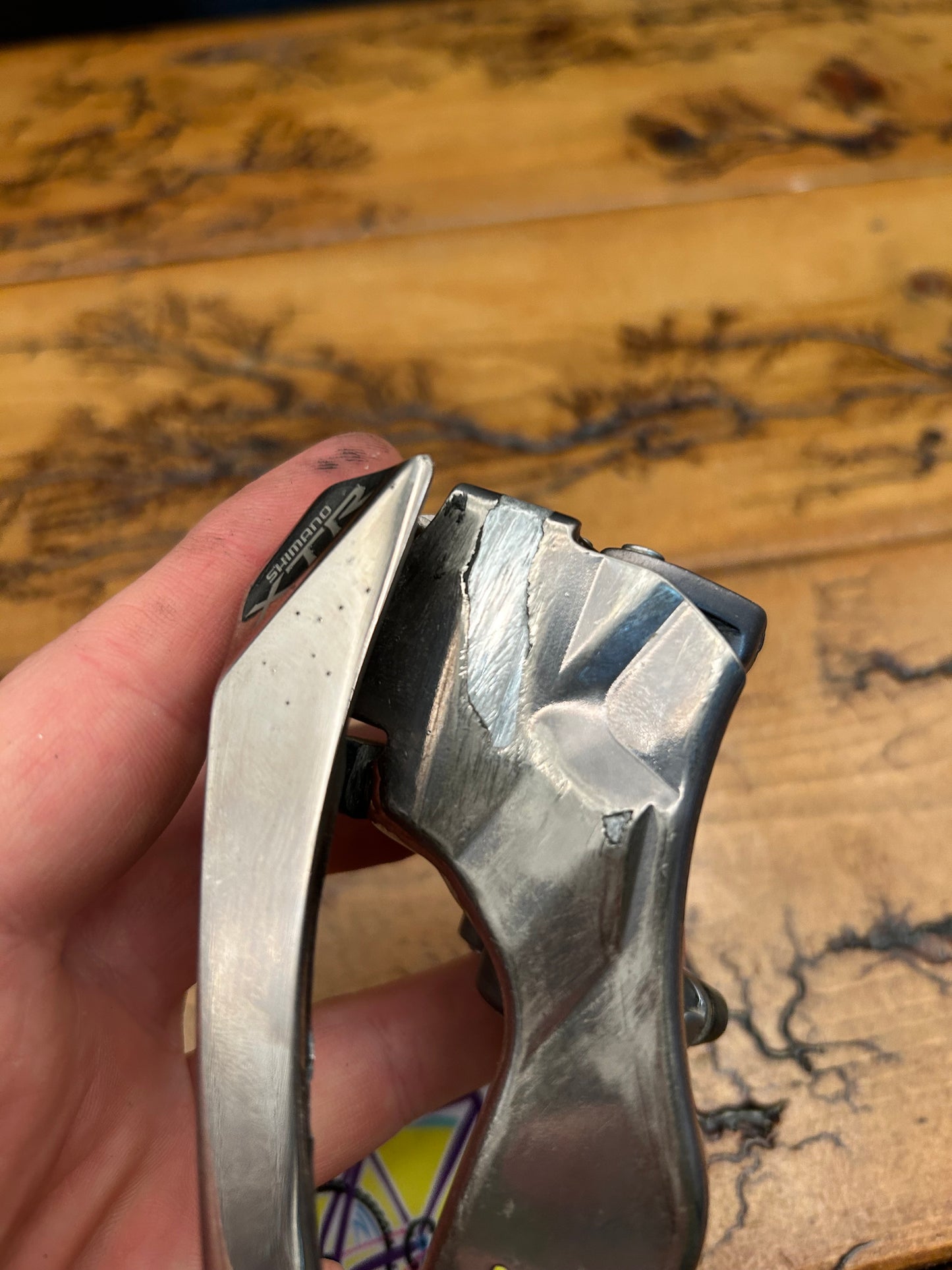 Shimano XTR FD-M950 31.8mm Bottom Pull Front Derailleur