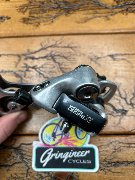 Shimano Deore XT RD-M735 Long Cage Rear Derailleur VG