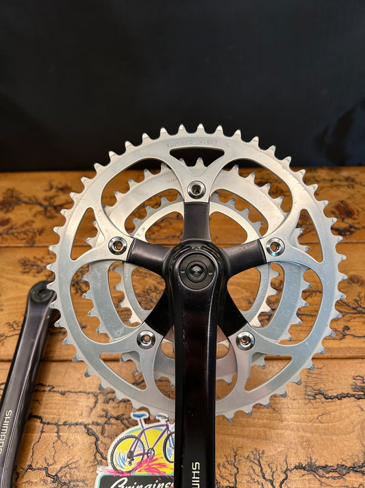 Shimano Deore XT M700 / 600 EX FC-6206 48/38/28 175mm Crankset