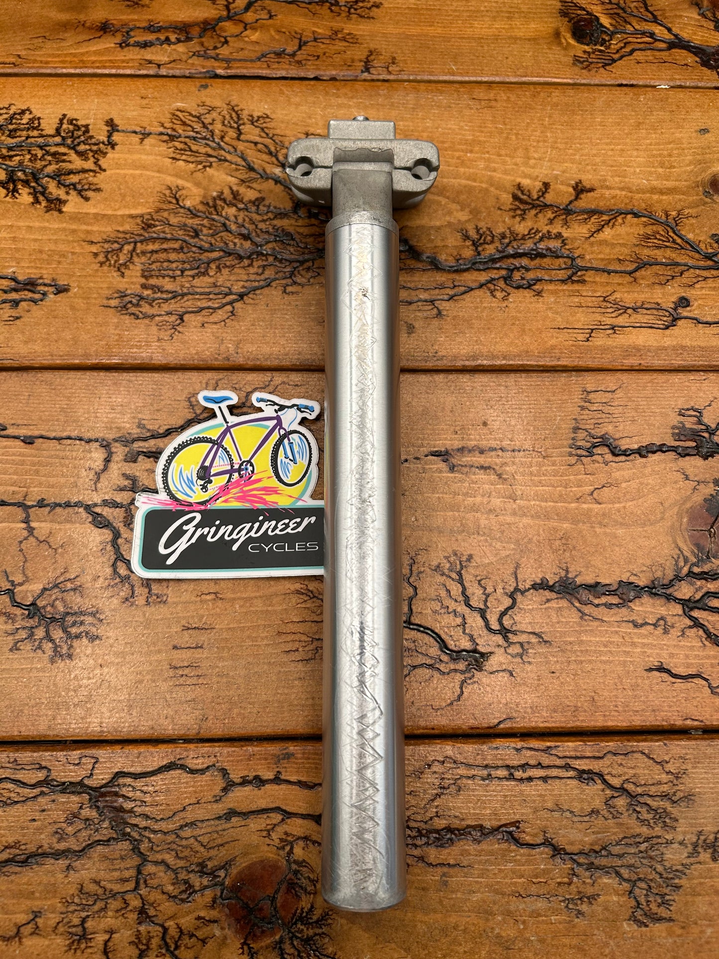 Strong 27.0mm x 250mm Silver Seatpost