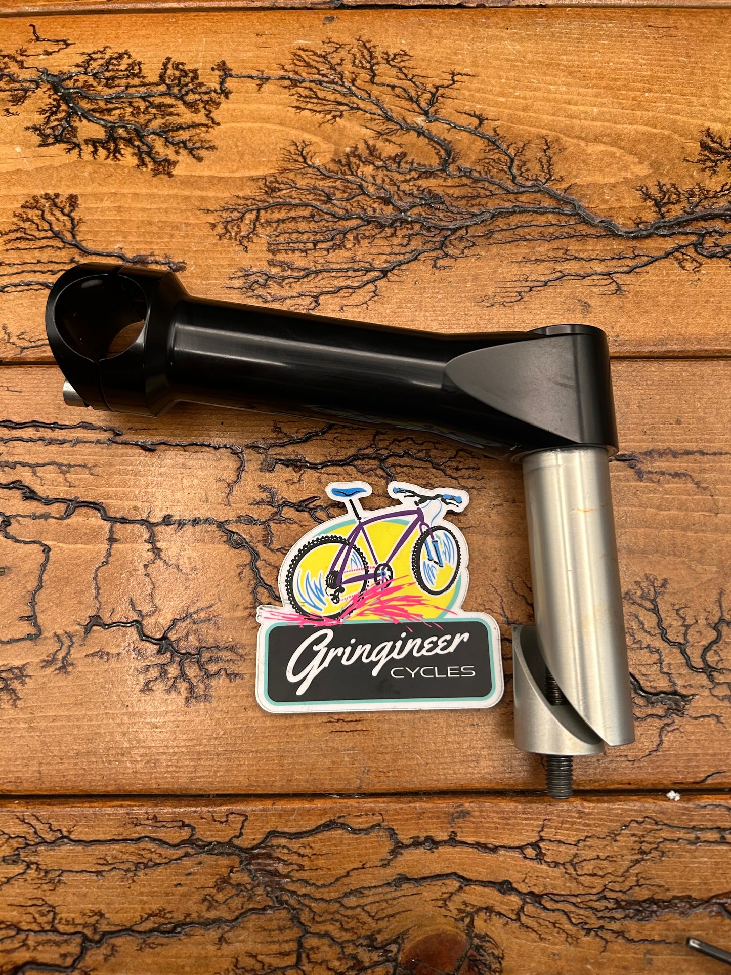 Ringle Zooka Black 130mm 10 Degree 1 1/8 Inch Quill Stem