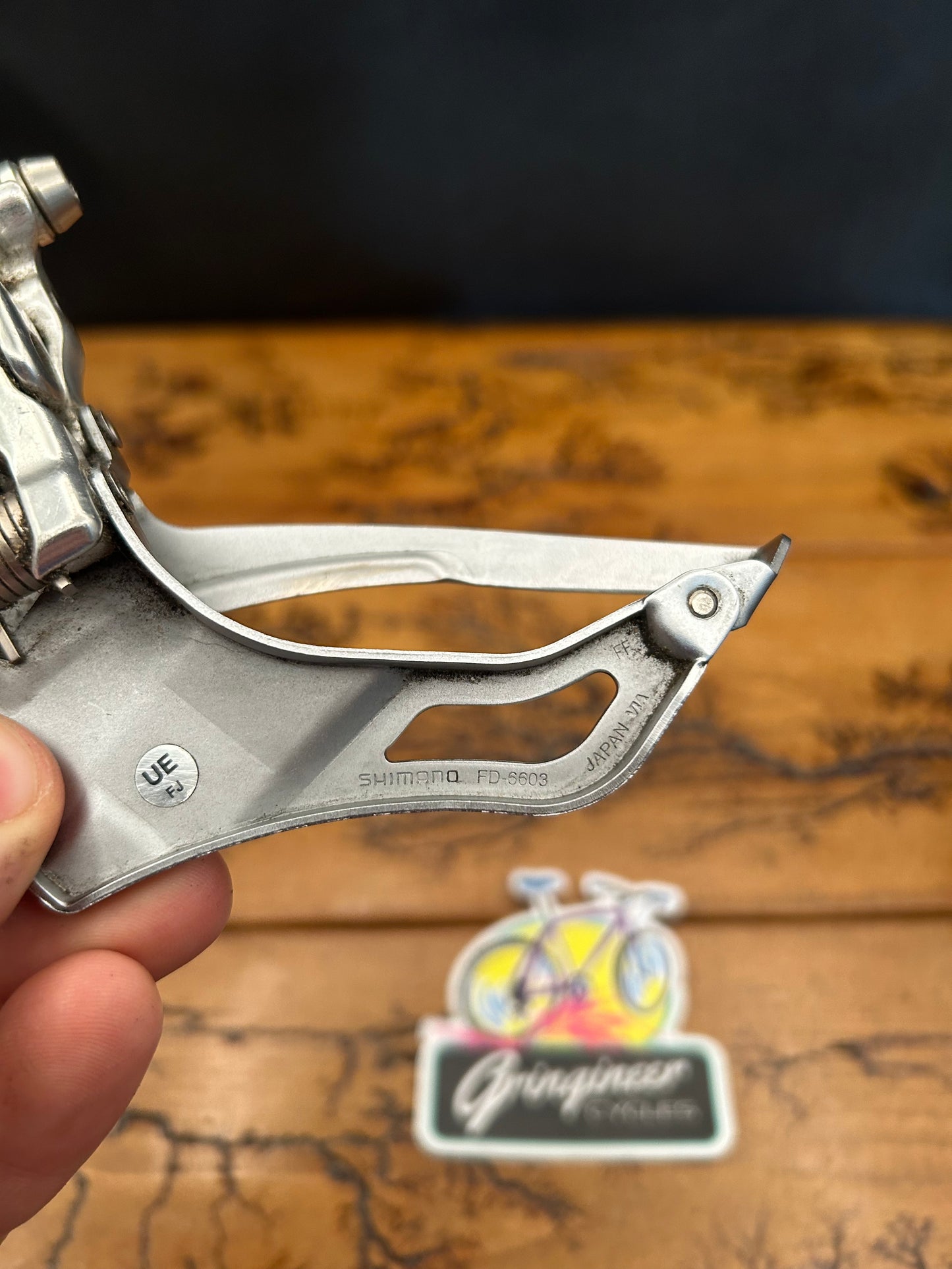 Shimano Ultegra FD-6603 Braze On Triple Front Derailleur