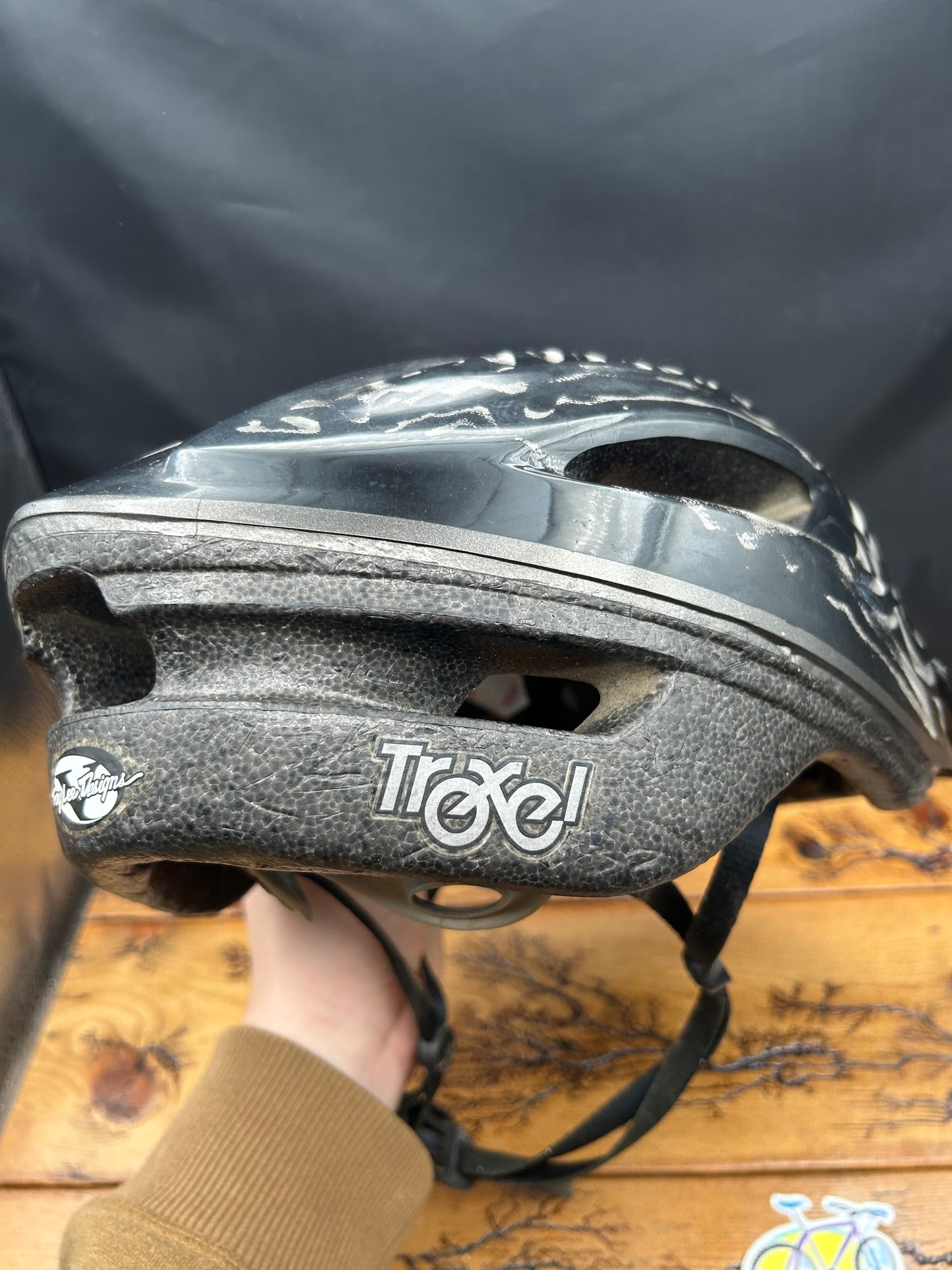 Troxel Vintage 1996 Troy Lee Designs Vapor Alien Helmet