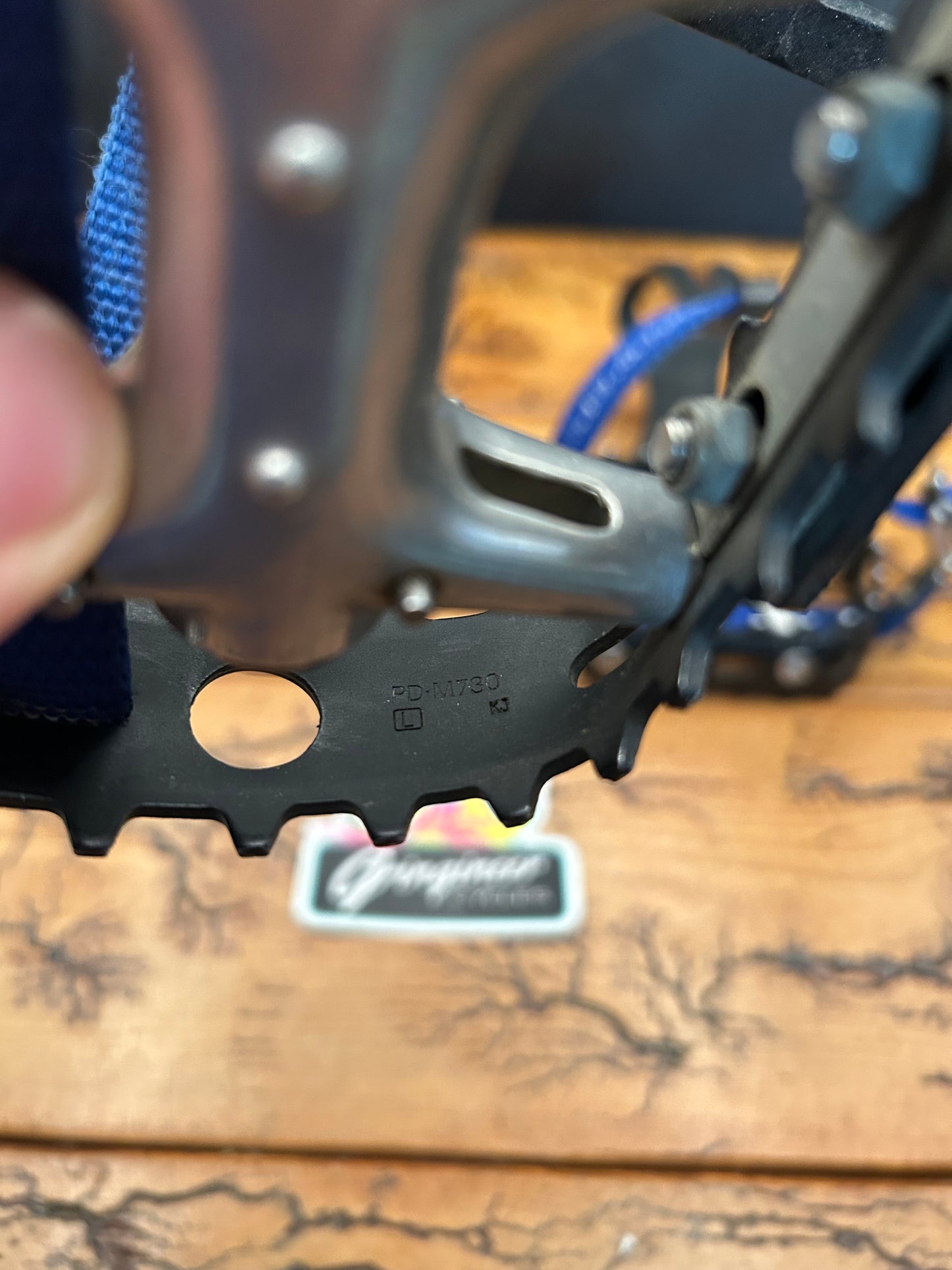 Shimano Deore XT PD-M730 Pedals With Cages