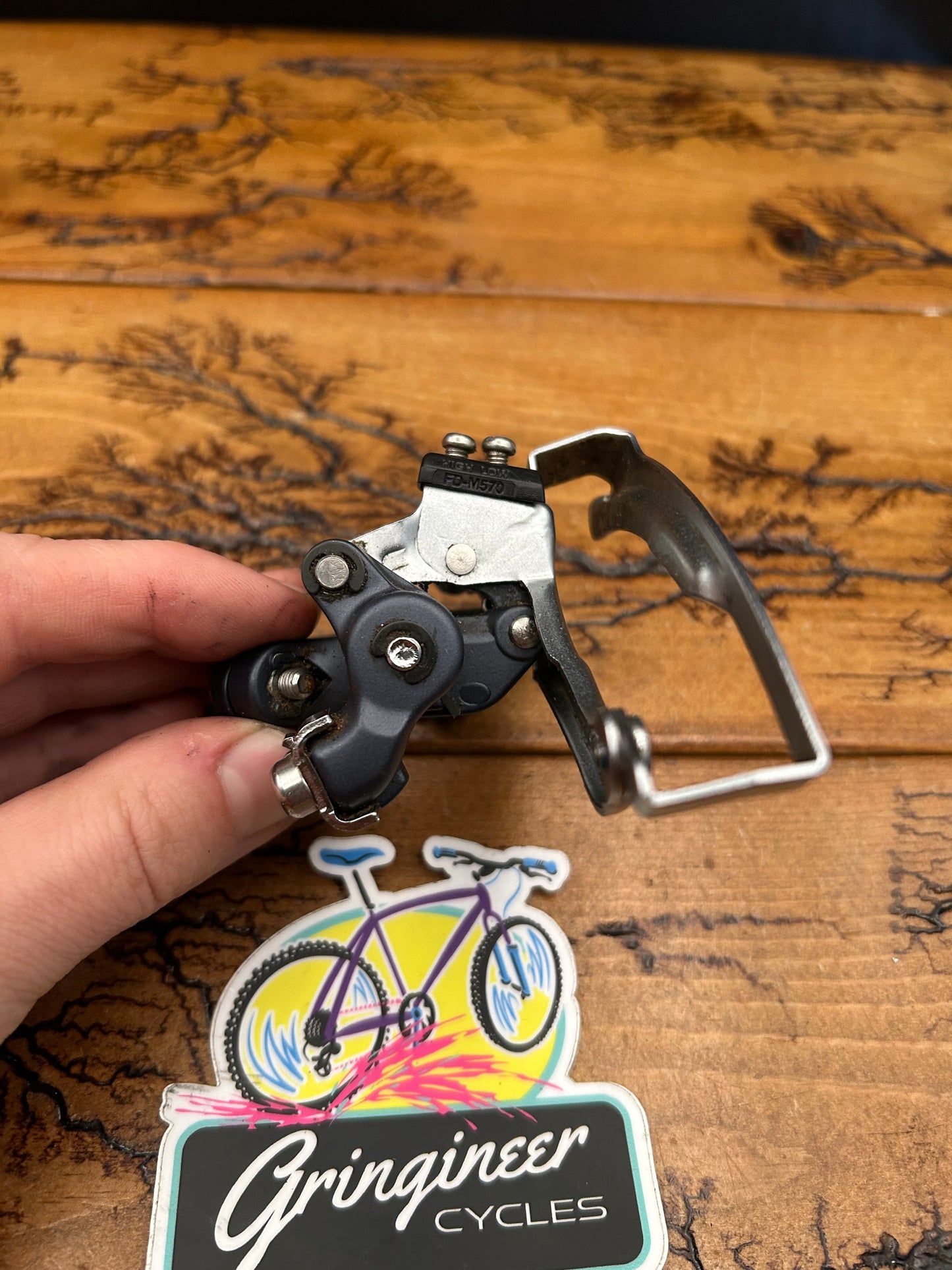 Shimano Deore LX FD-M570 31.8mm Top Pull Front Derailleur
