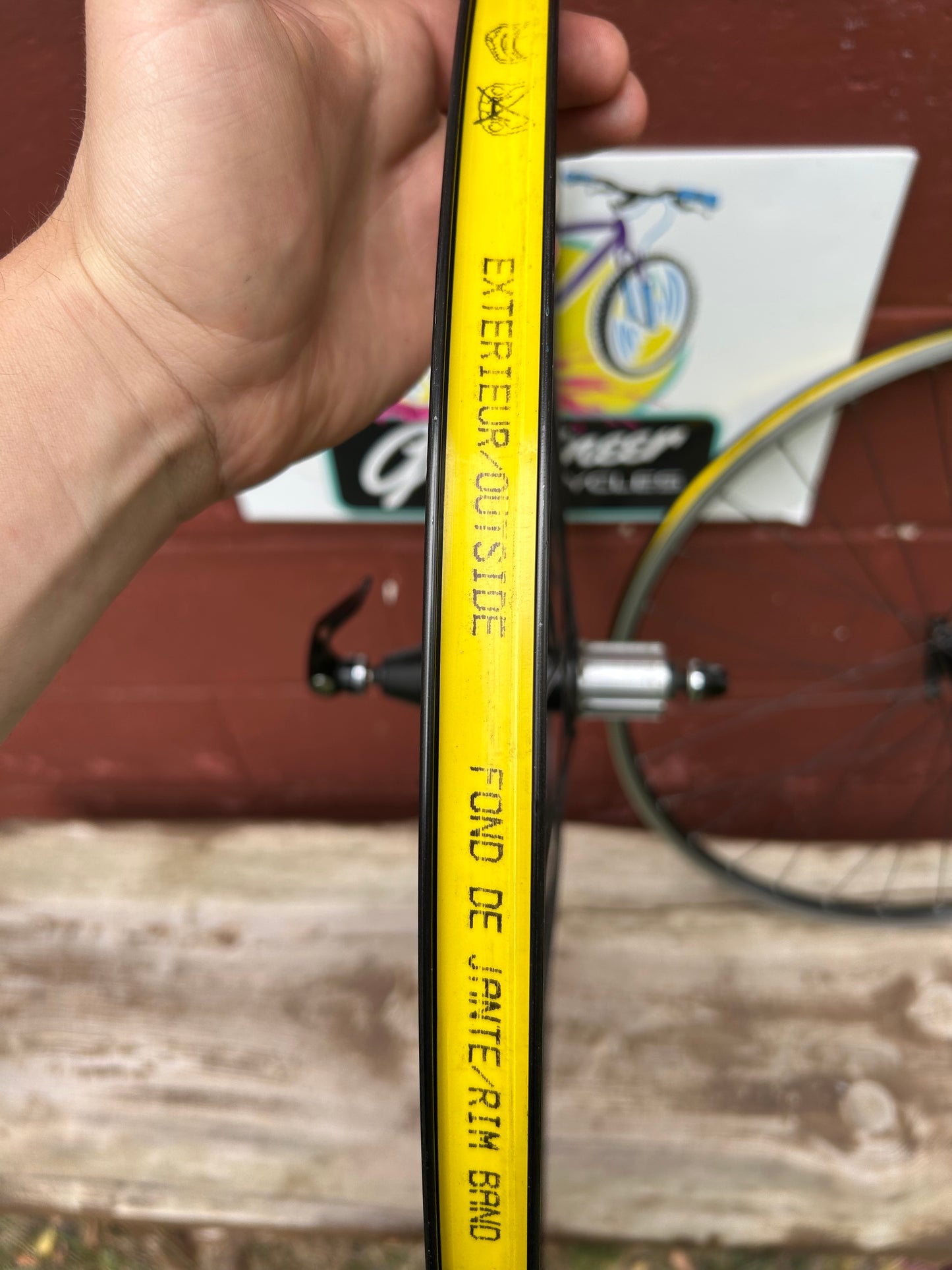 Mavic Rocky Mountain 26" QR Rim Brake Wheelset