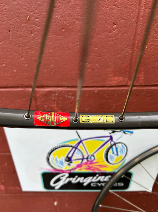 Mavic G 40 Campagnolo Record 700c Wheelset