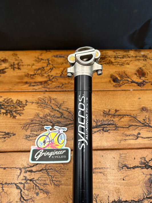 Syncros 26.8mm x 425mm Black Seatpost