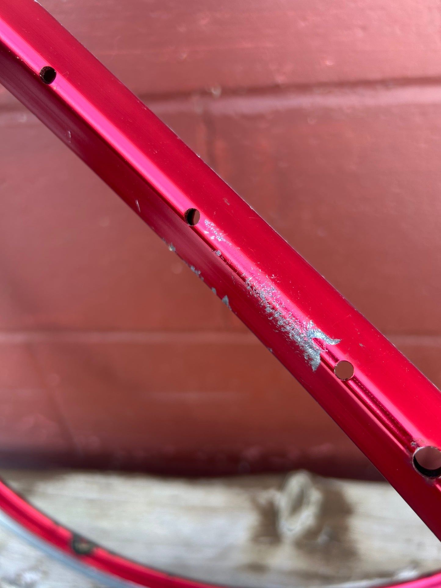 Velocity AeroHeat AT Red Anodized 26" 32 Hole Rims