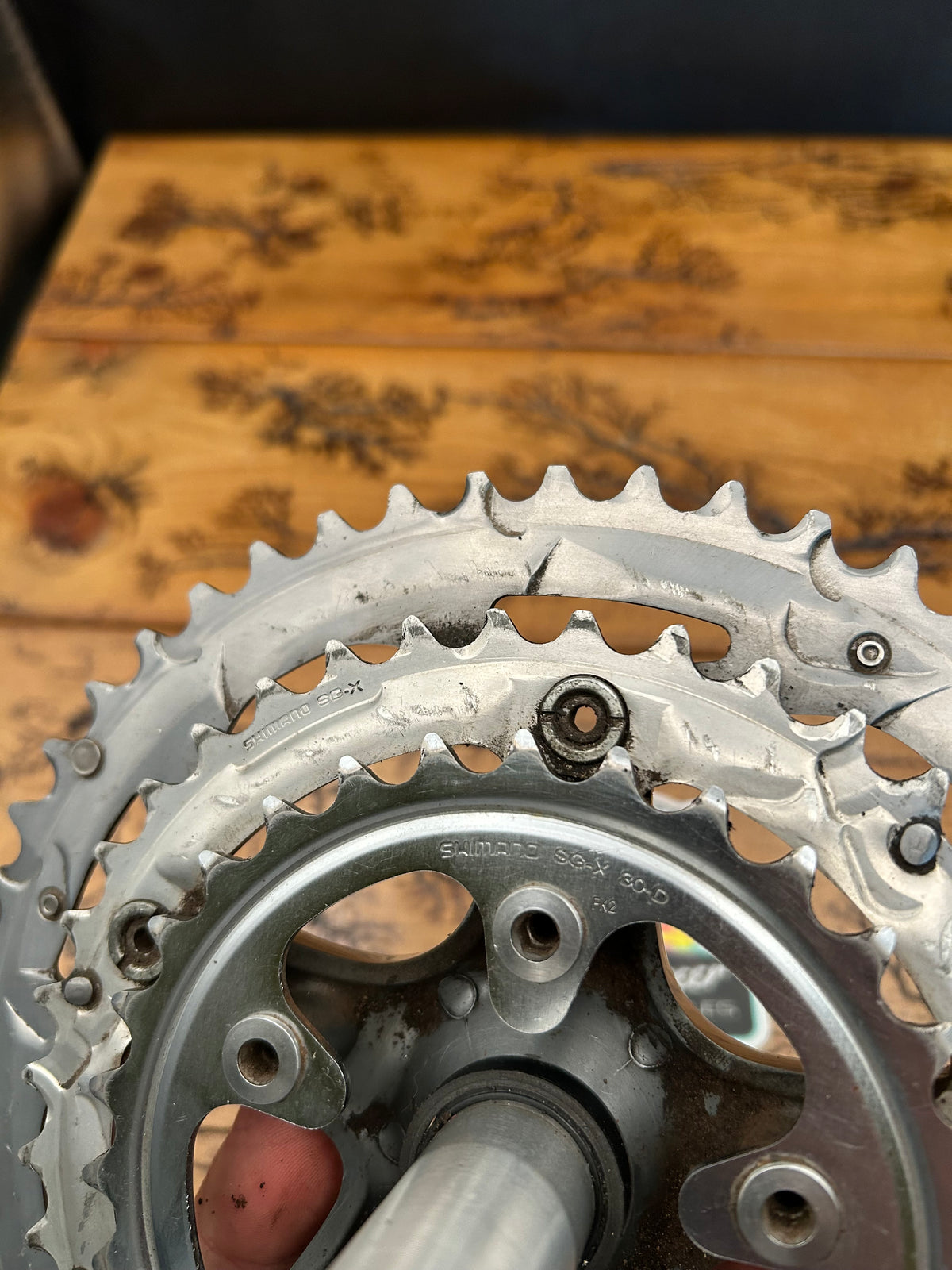 Shimano Tiaga FC-4503 50/39/30 170mm Hollowtech II Crankset