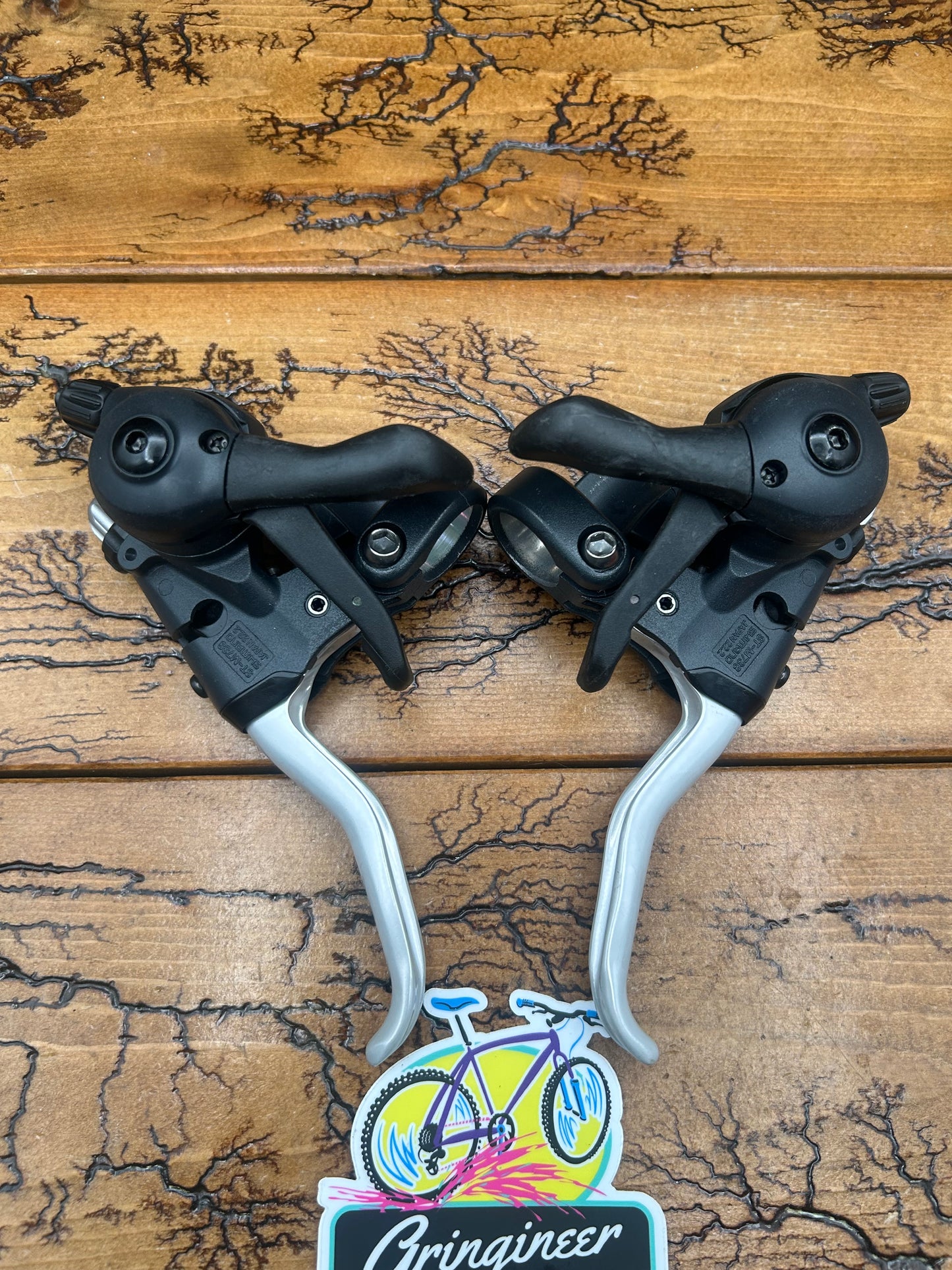 Shimano Deore XT ST-M738 3x8 Shifter Brake Lever Set