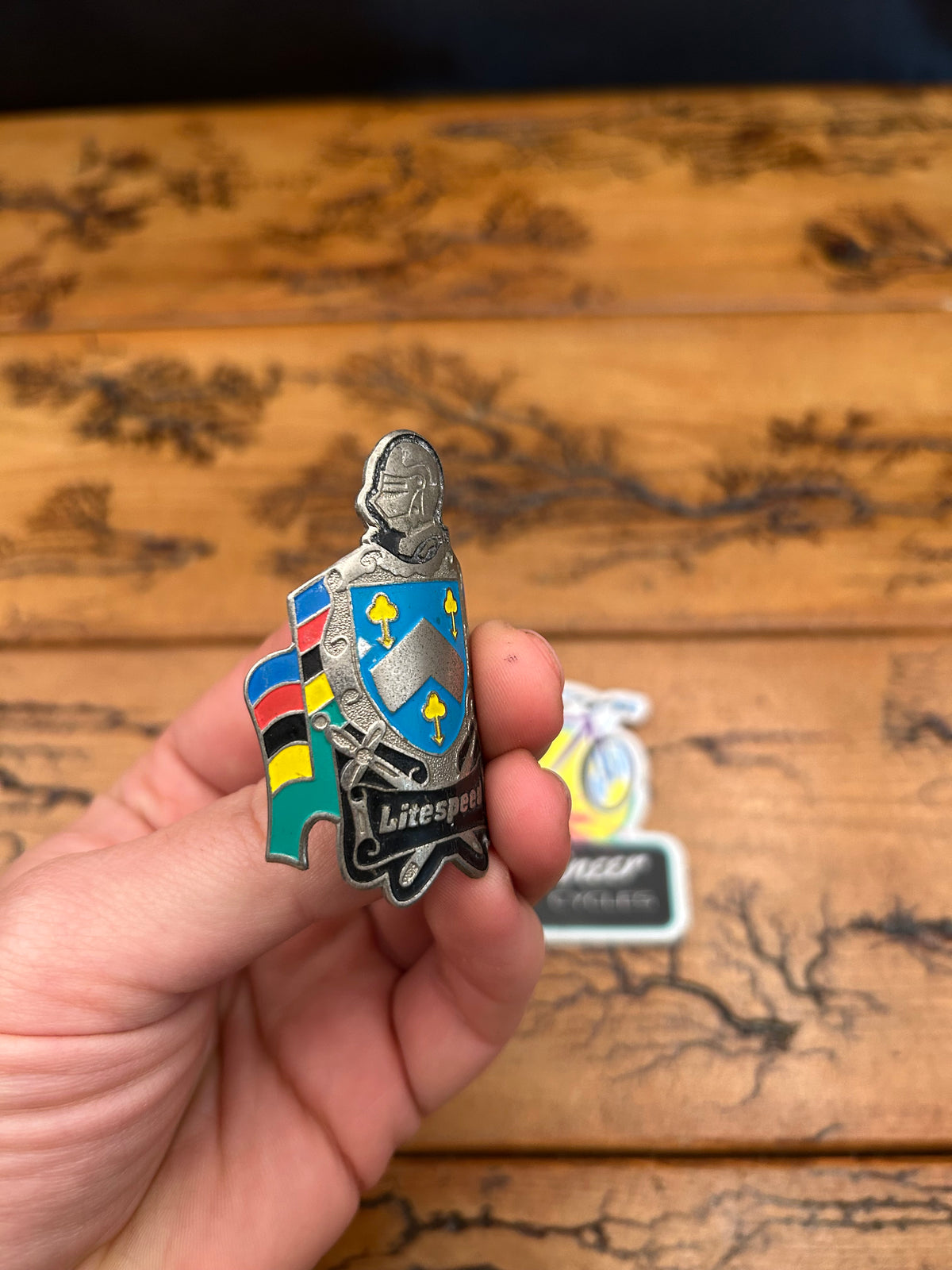 Litespeed Metal Head Badge