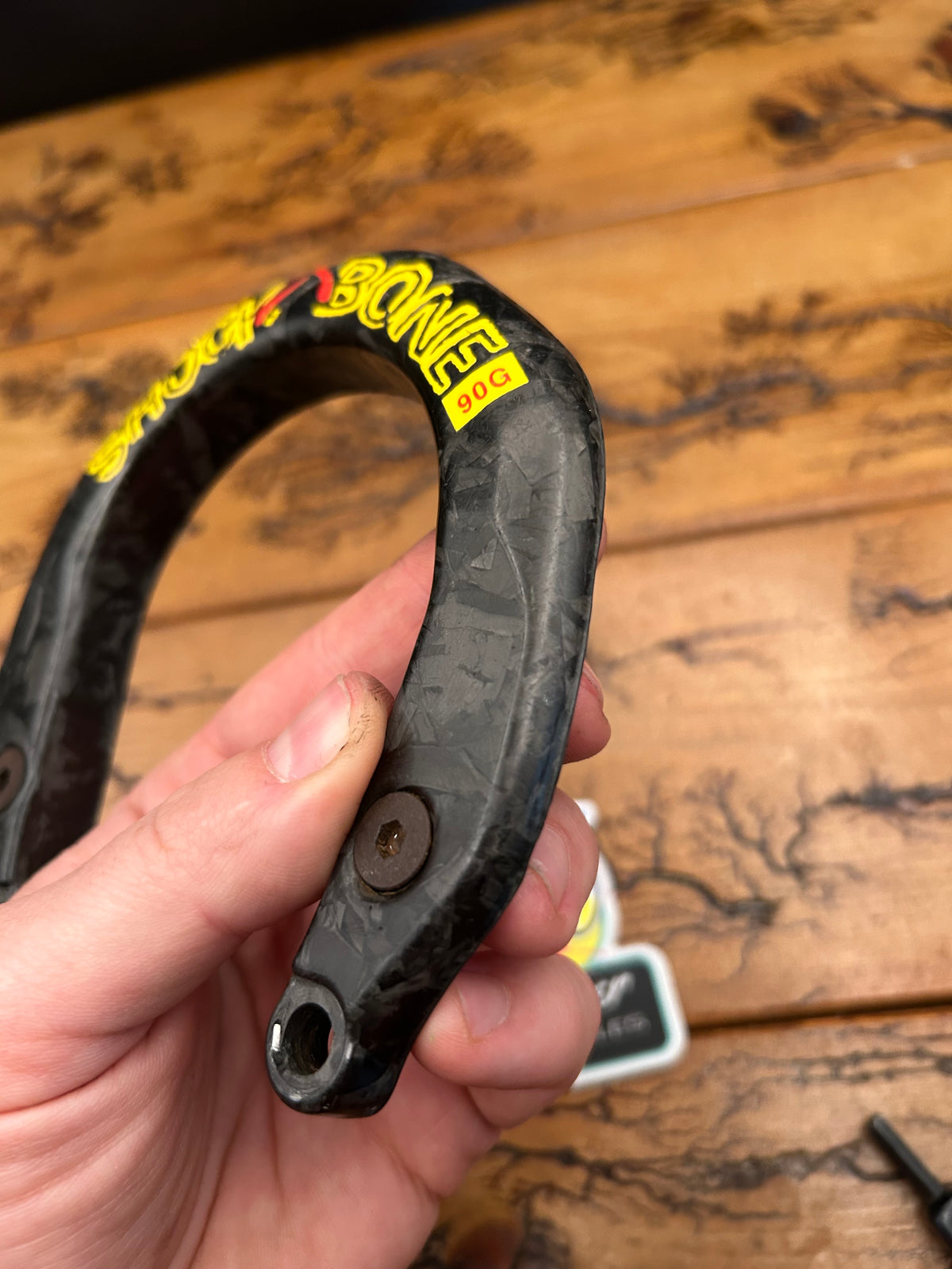Styff Componentry Shock Bone 90G Carbon Fork Brace