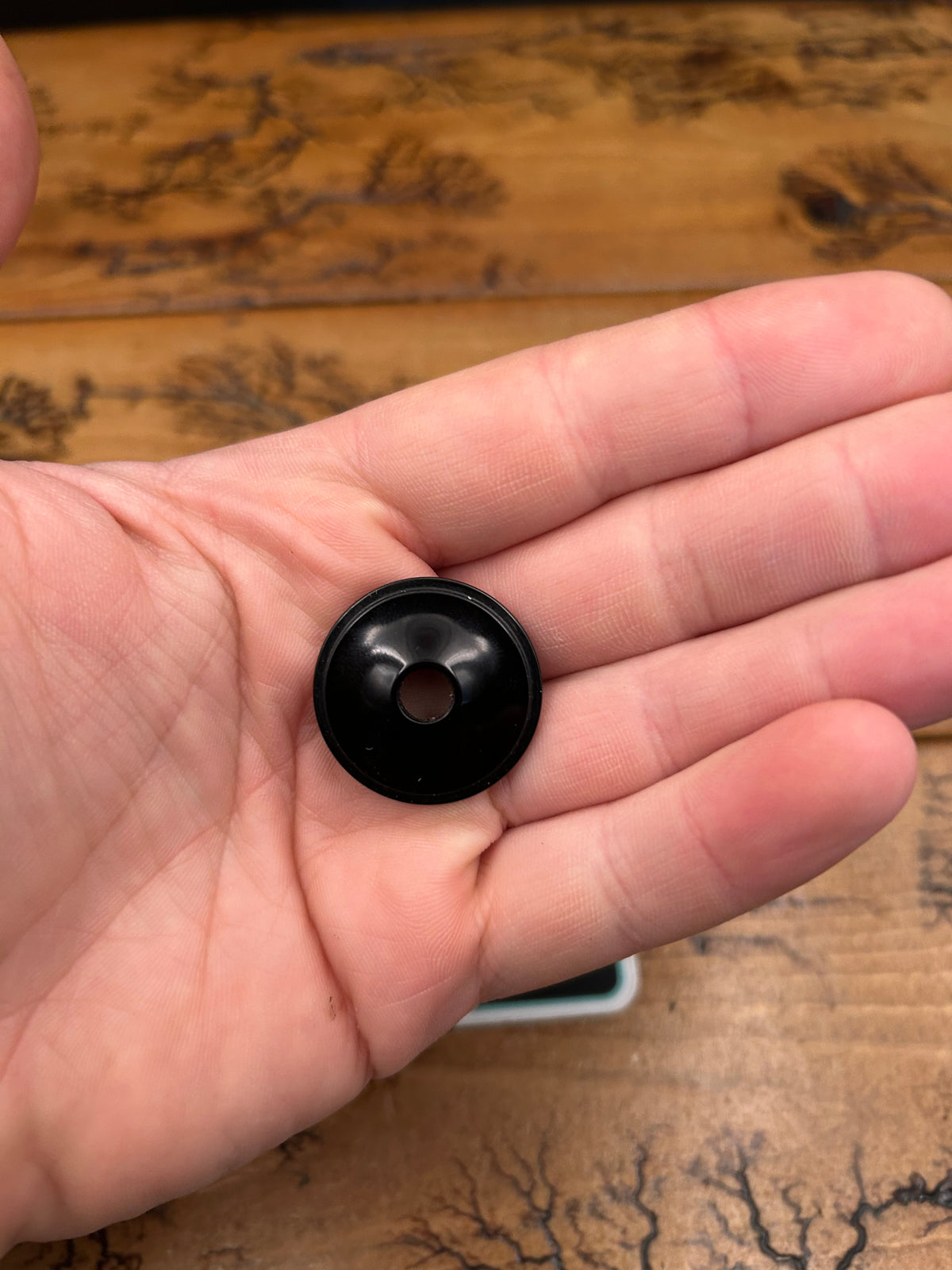 Chris King NoThreadset Black 1 Inch Top Cap