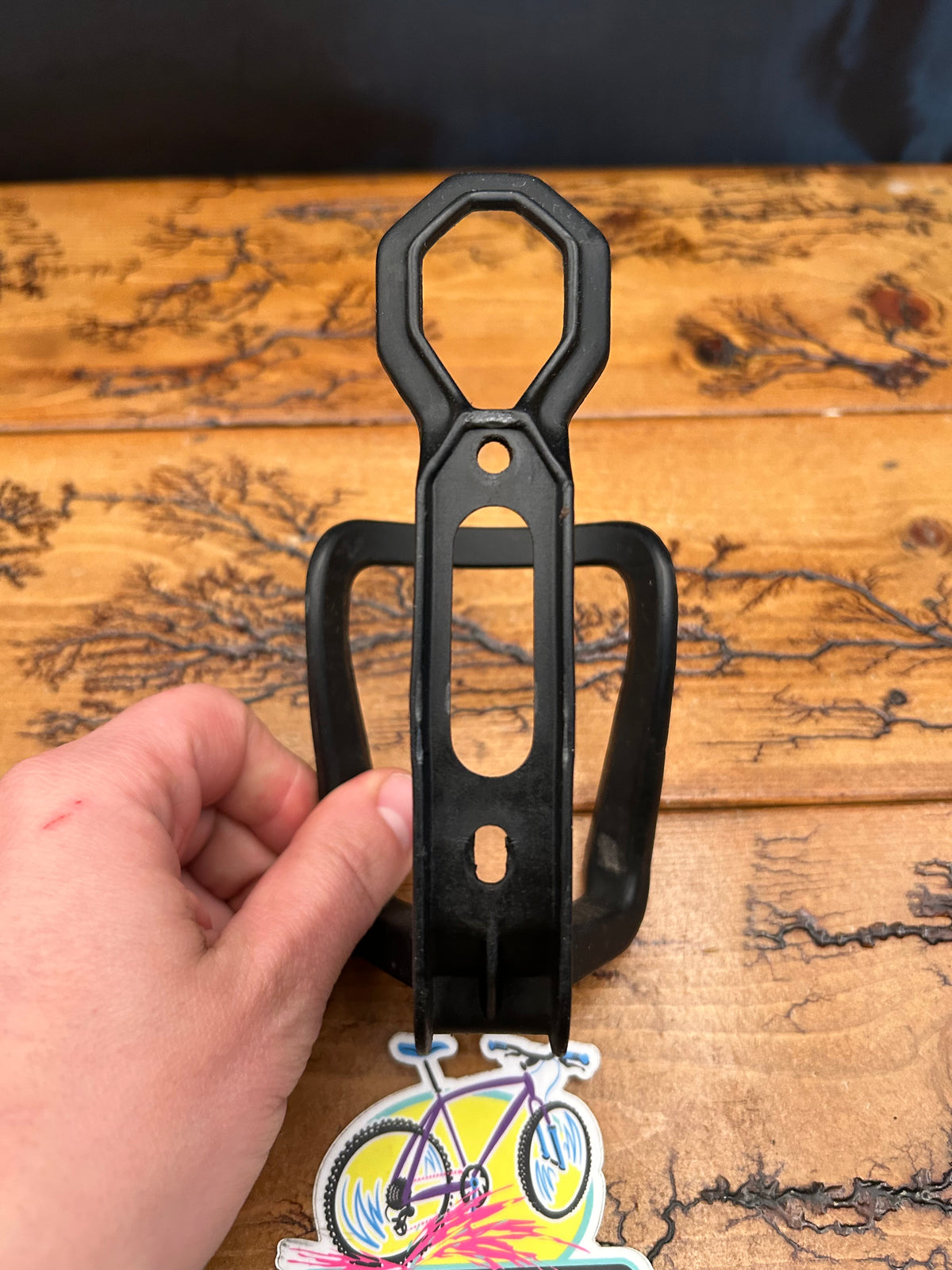 Specialized Black Vintage Plastic Water Bottle Cage