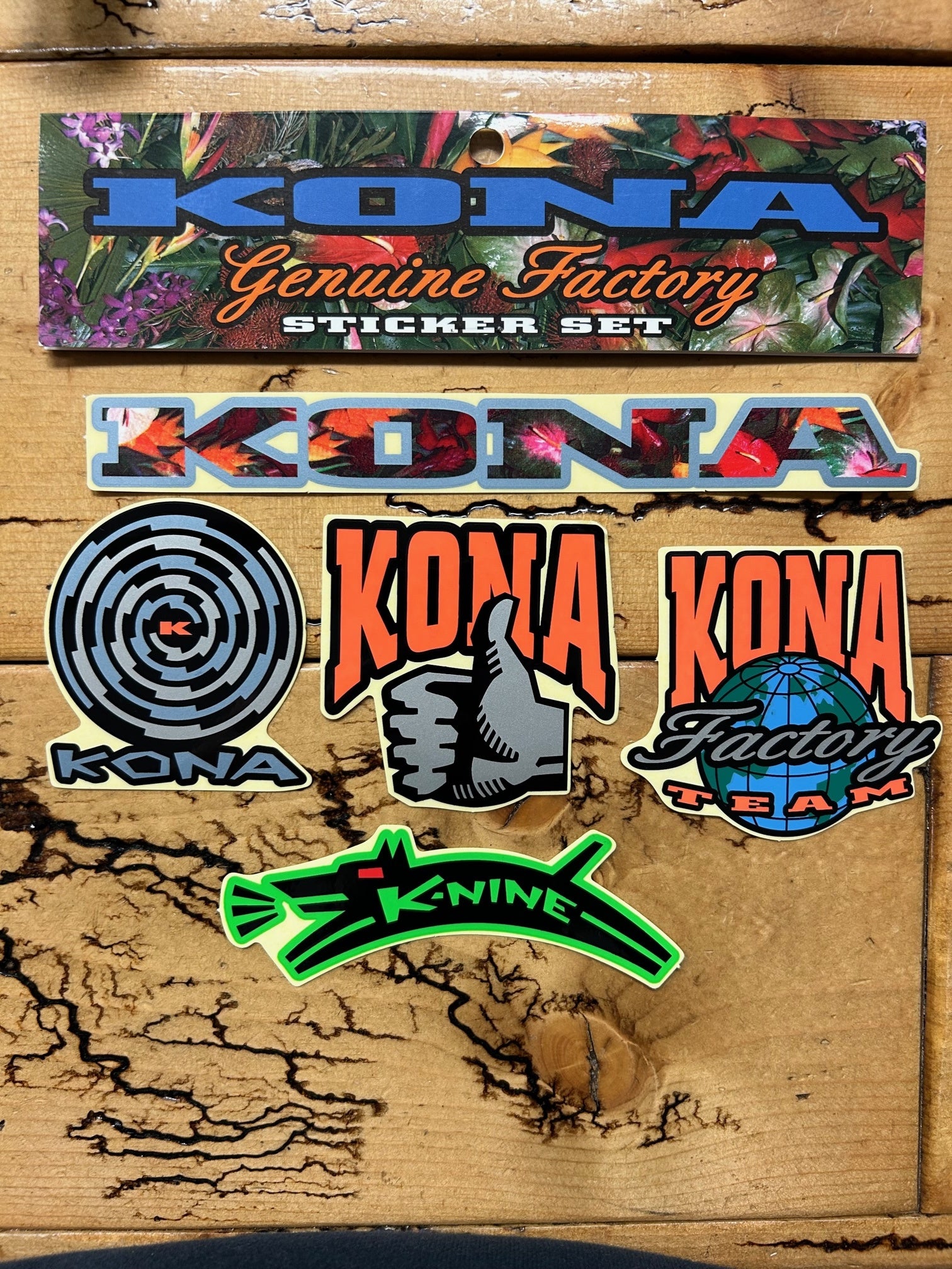 Kona◡̈♥︎ Kona Genuine Factory Sticker Set – Gringineer Cycles