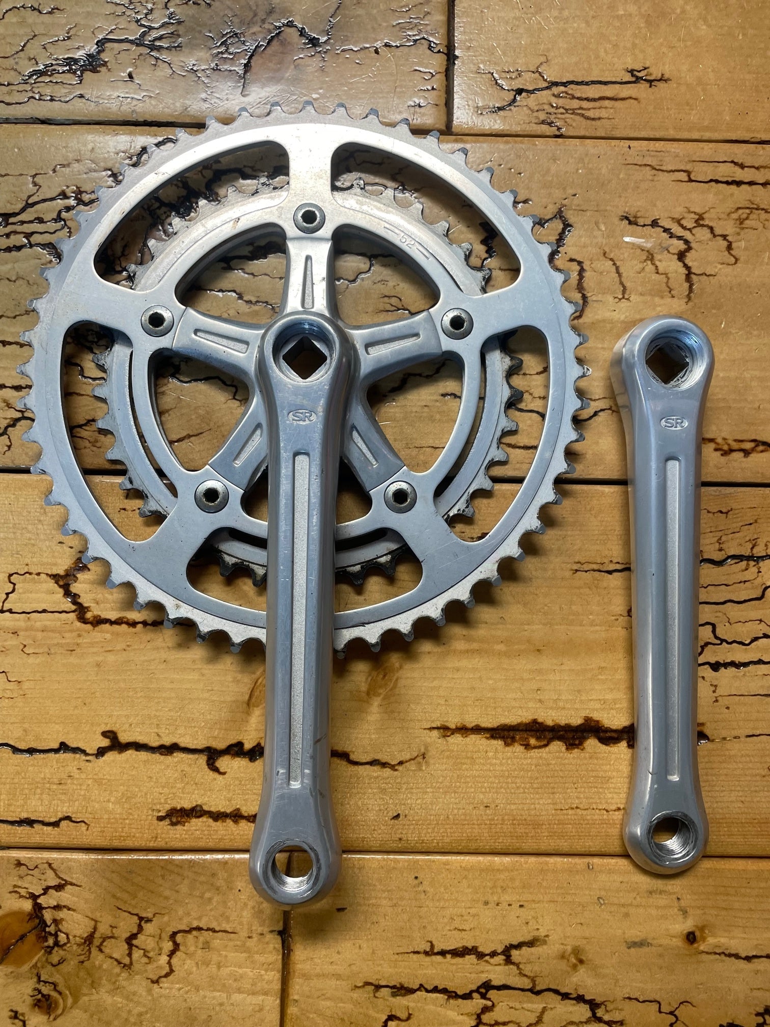PEDALIER SAKAE FTU 170MM 52/40 CHAINSET PEDALIER SAKAE FTU 170MM 52/40 CHAINSET