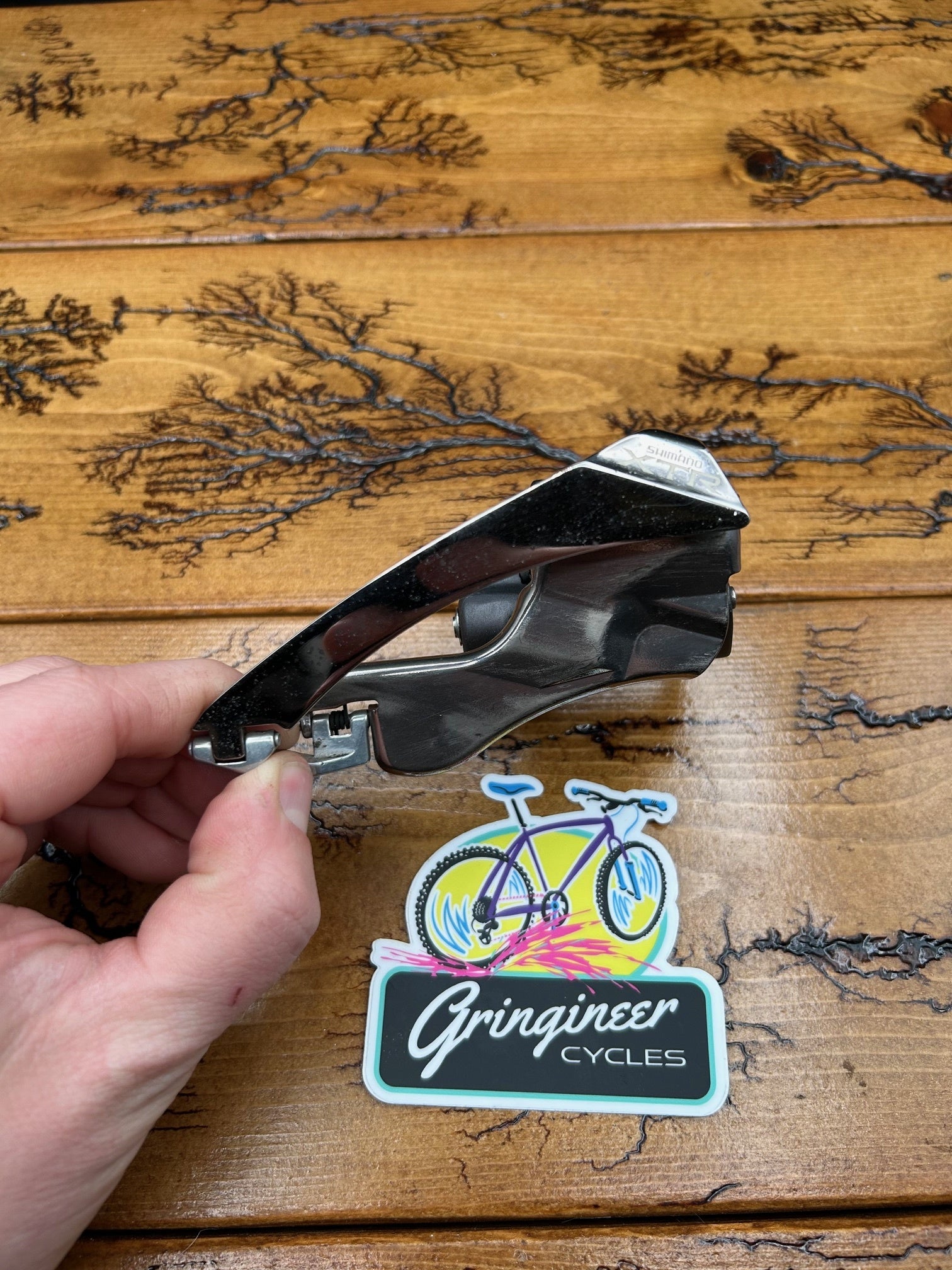 Shimano XTR FD-M950 34.9mm Top Pull Front Derailleur – Gringineer