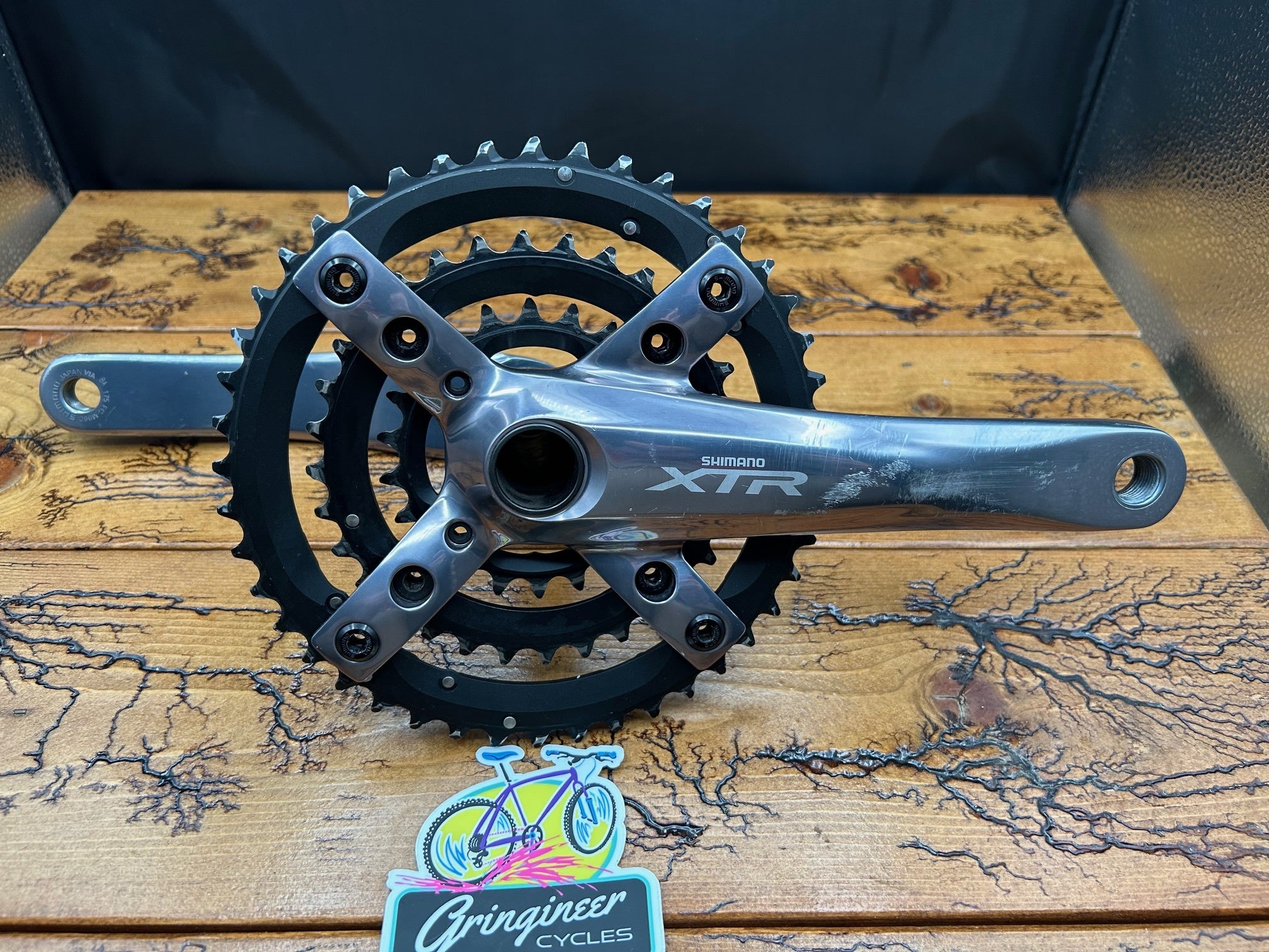 Haut Crankset Pédalier Shimano XTR M960 FC-M960 22 32 44 Haut Crankset Pédalier Shimano XTR M960 FC-M960 22 32 44