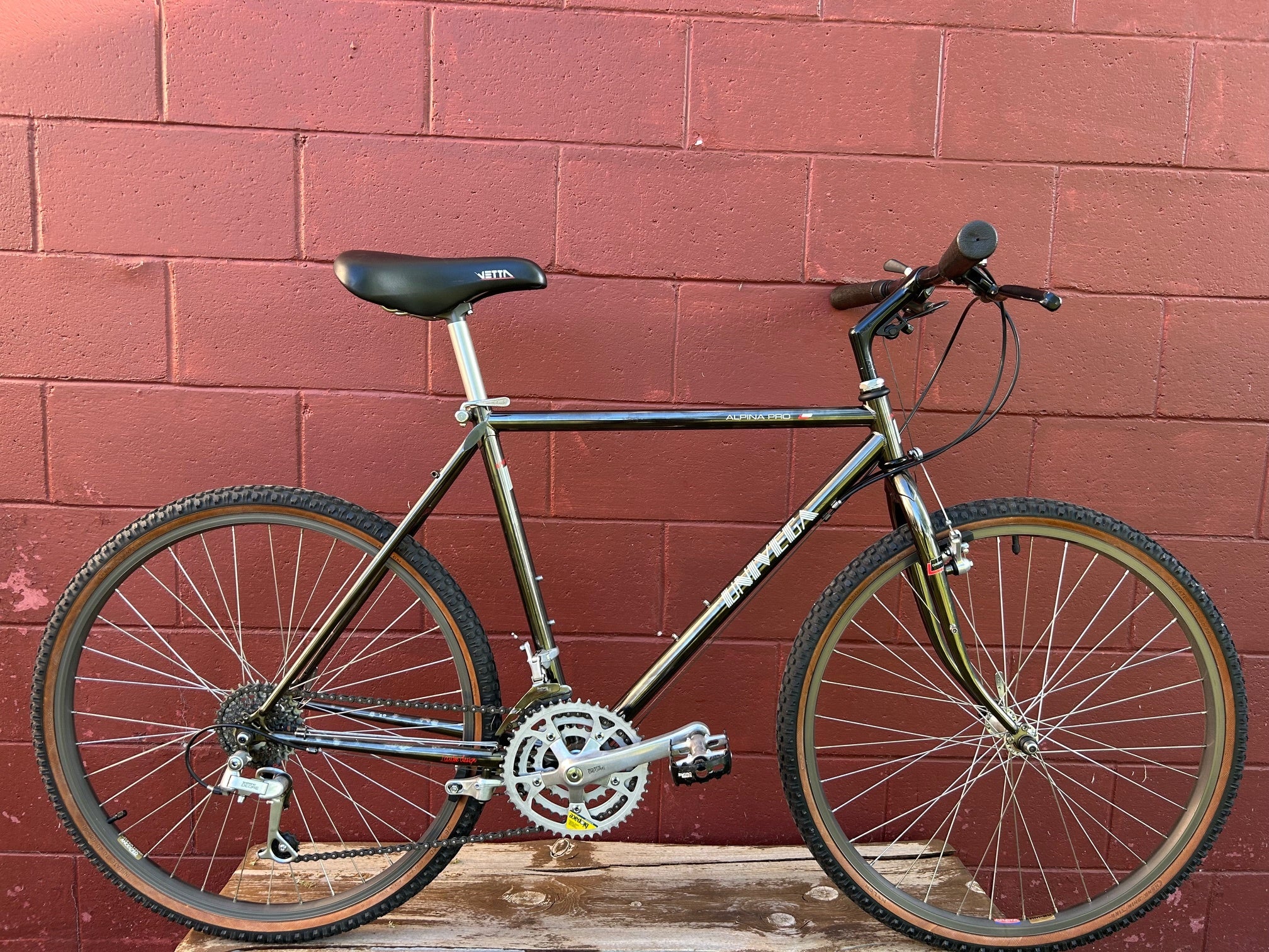 mountainbike univega alpina ht 1988 19" Univega Alpina Pro – Gringineer Cycles