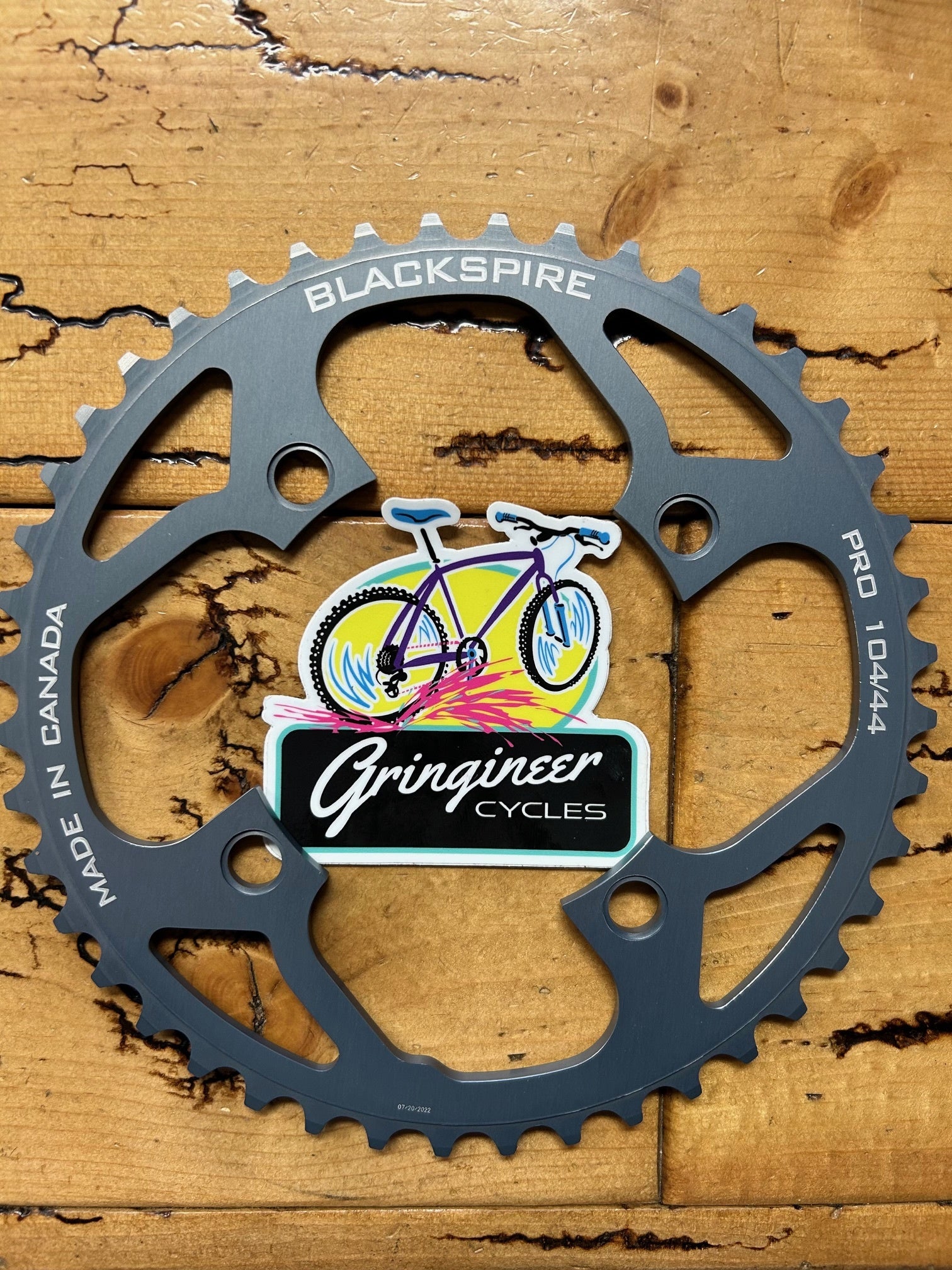 Blackspire Pro 44 Tooth 104 BCD Chainring NOS – Gringineer Cycles