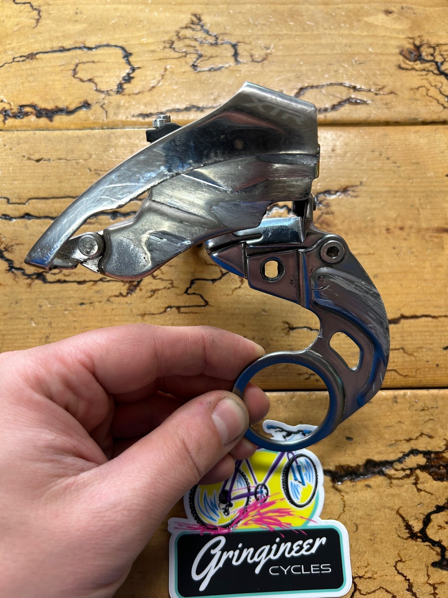 Dérailleur Avant Shimano XTR RD-M960 – 28.6 Mm – Vintage – Pour VTT – Occasion
