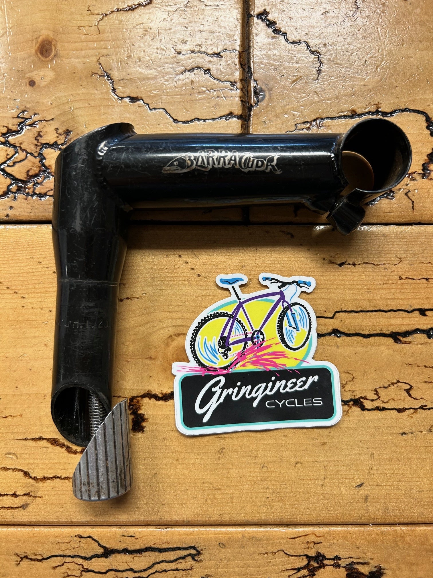 Barracuda 115mm Steel 1 1/8 Inch Quill Stem – Gringineer Cycles