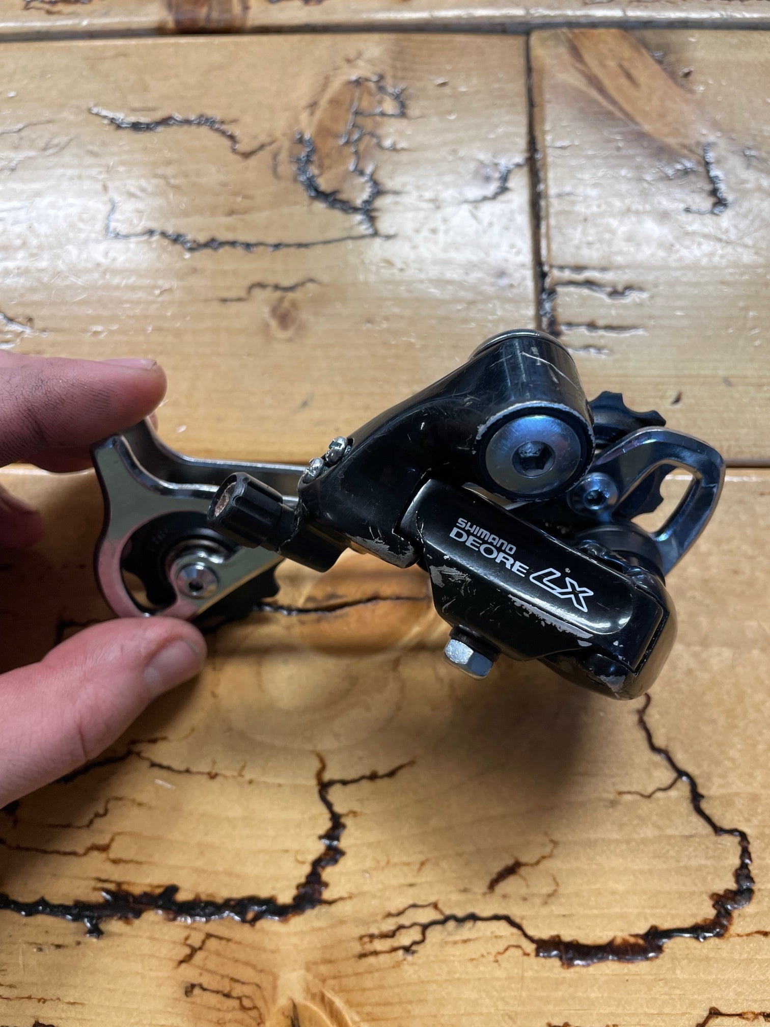 Original Shimano Deore LX Dérailleur RD-M550 Rear Dérailleur 1990 D'Occasion