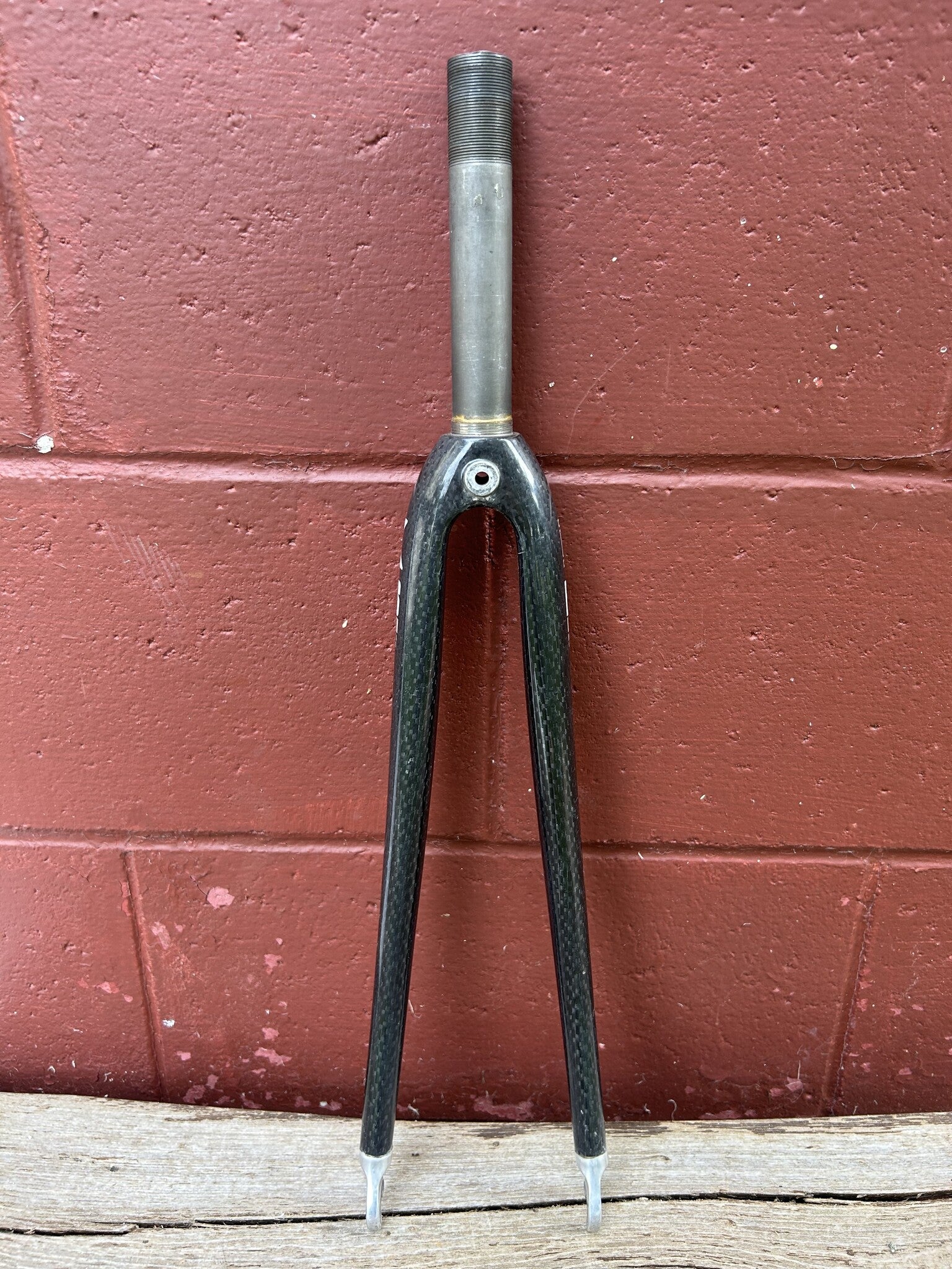 fixed gear fork Kestral EMS Carbon Composite 700c 1 Inch Threaded Fork – Gringineer Cycles